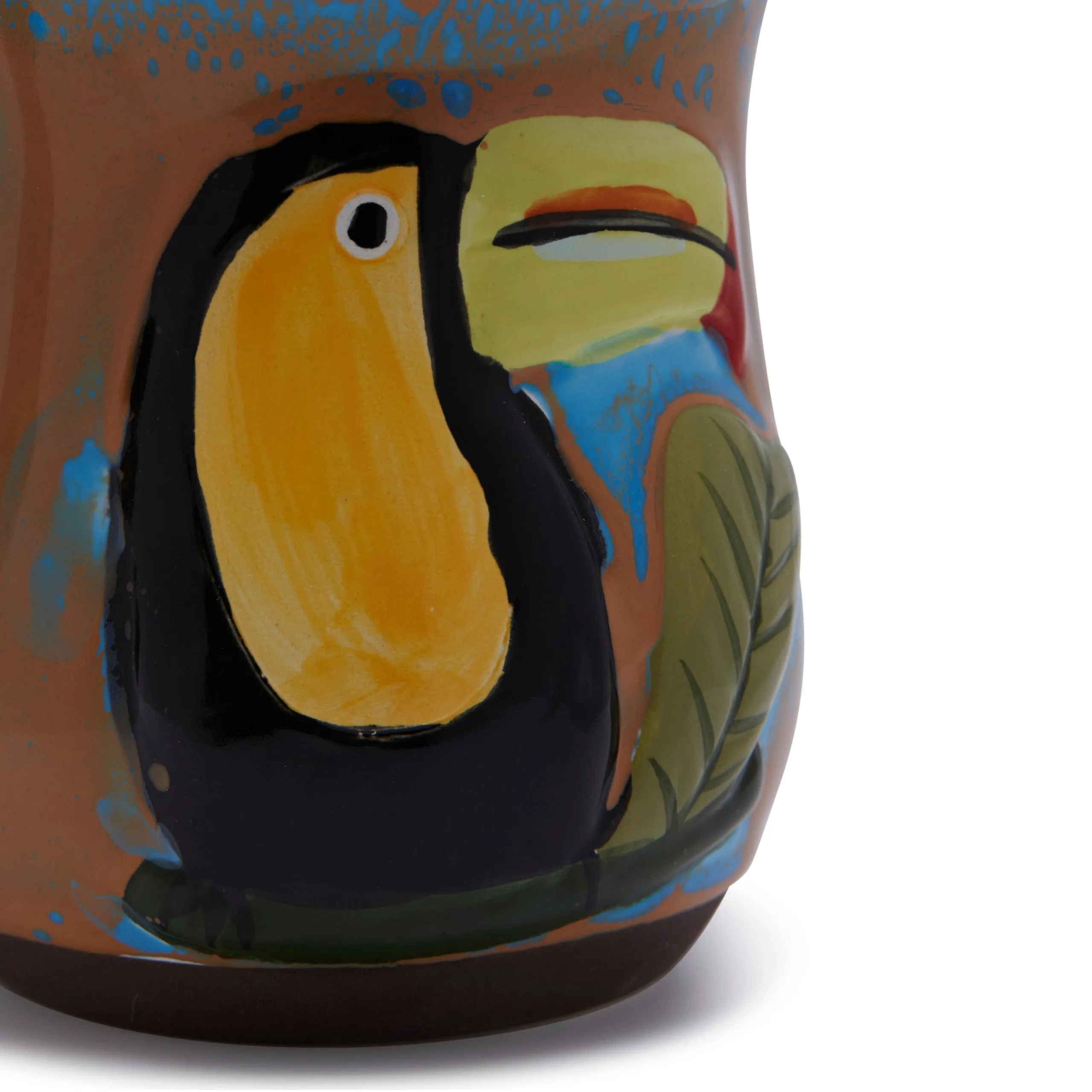 GRAPHIC BIRD MUG (10 CM, MULTI)