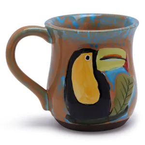 GRAPHIC BIRD MUG (10 CM, MULTI)