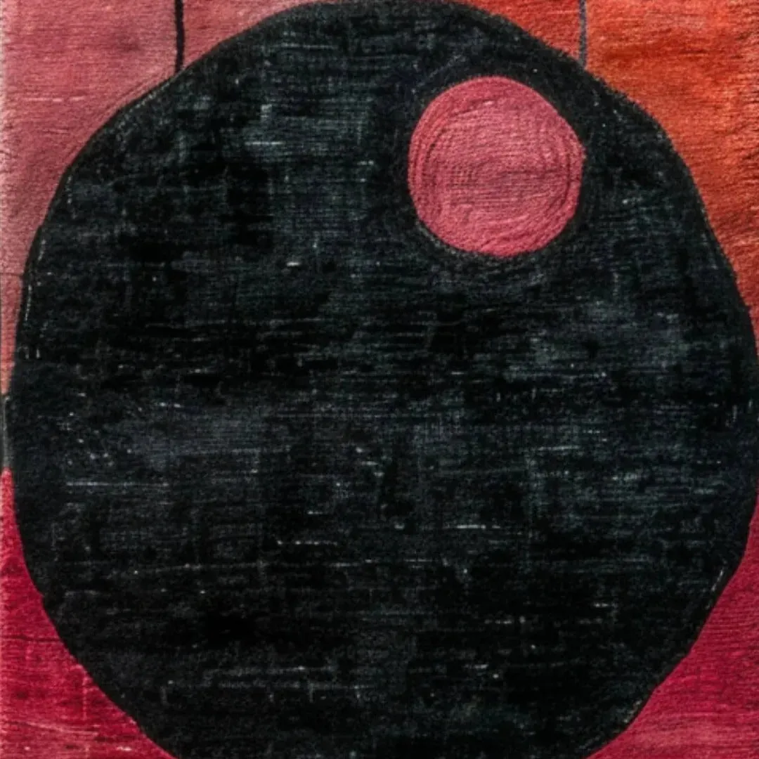 Graphic Grid Hand Tufted Wool Runner Rug