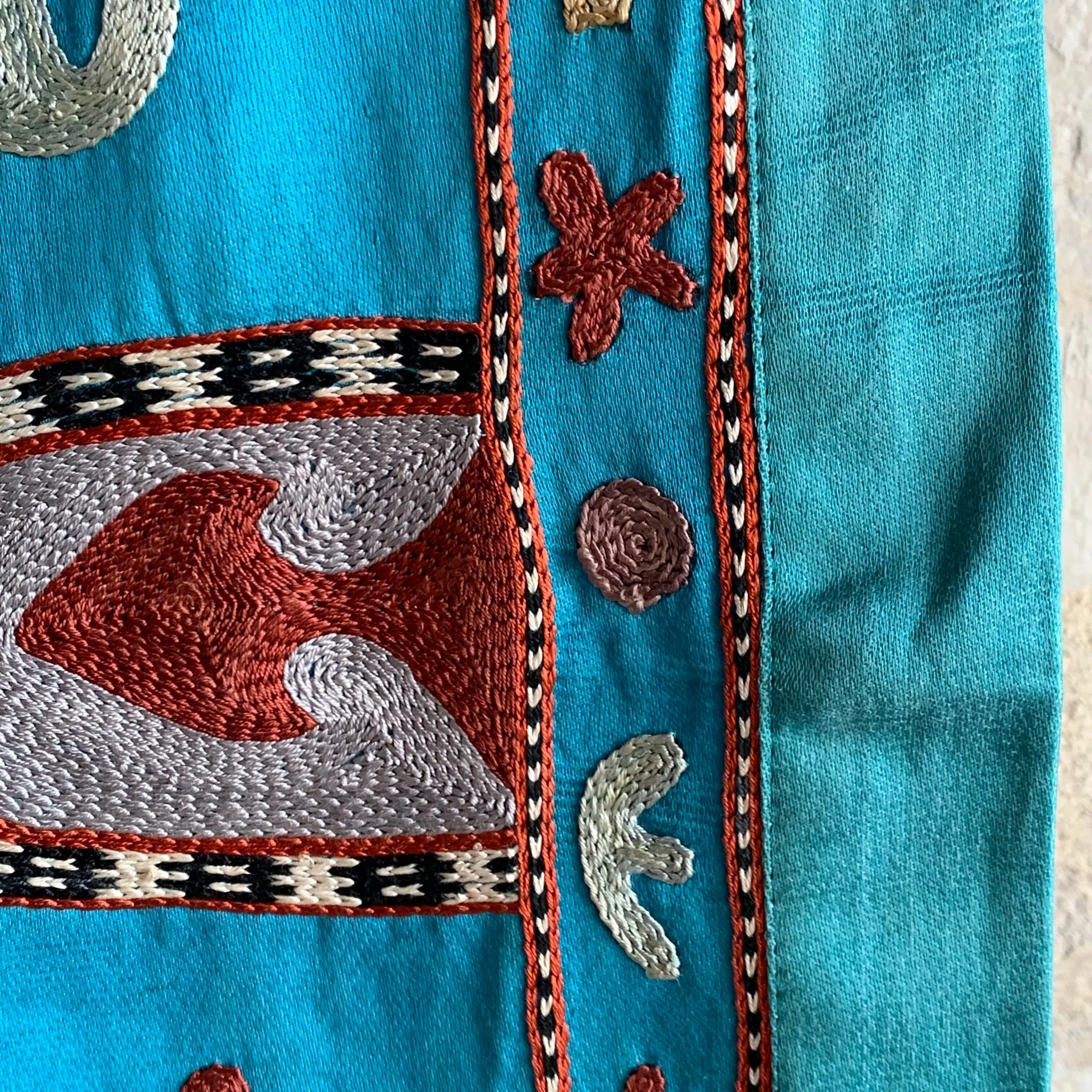 Hand Stitched Suzani (CSSU072923 | 56 x 40")