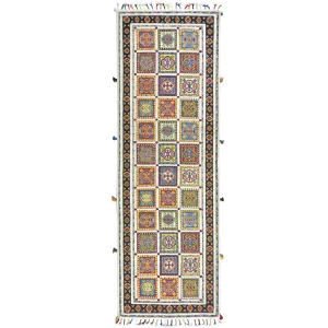 Handmade Multi Weave Soumak Hand-knotted 100% Wool Rug (Size 2.8 X 7.11) Cwral-2787