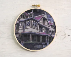 Haunted House Cross Stitch Pattern #161