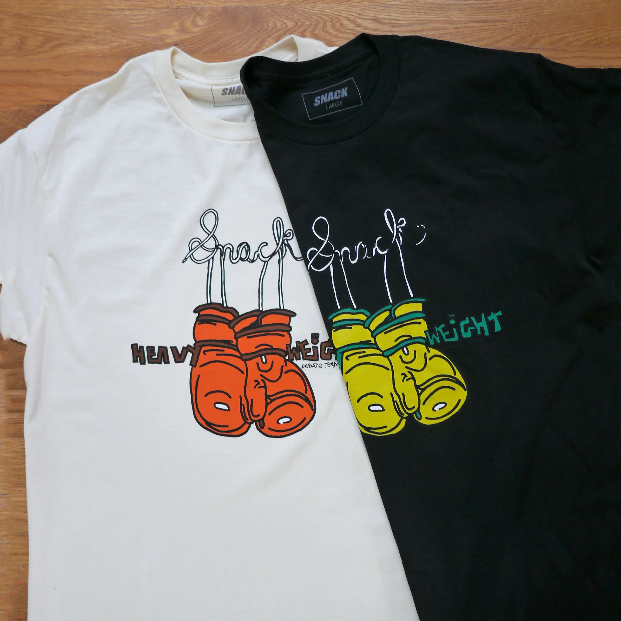 HEAVYWEIGHT TEE - BLACK