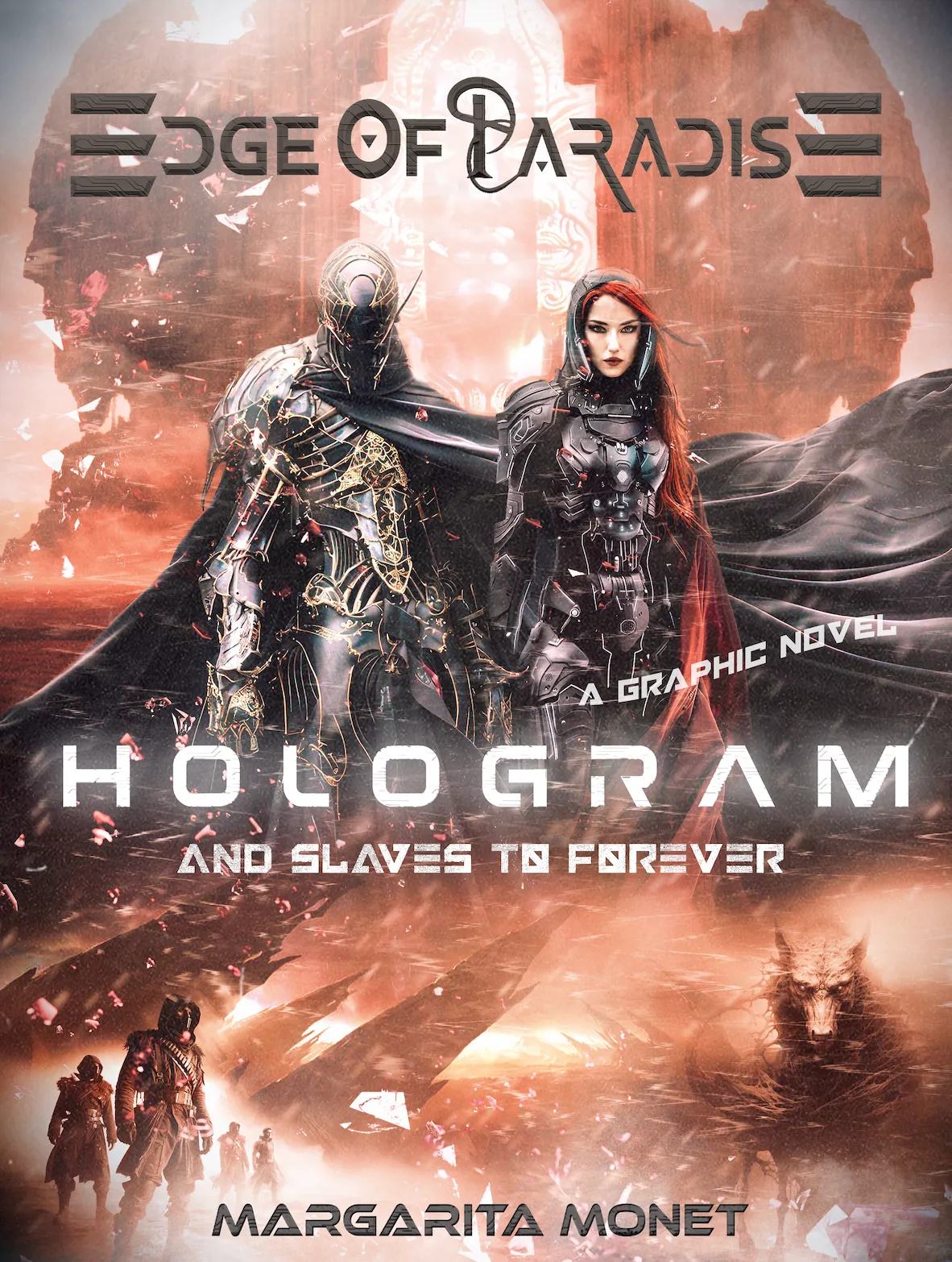 HOLOGRAM AND SLAVES TO FOREVER - A Graphic Novel - Signed Copy