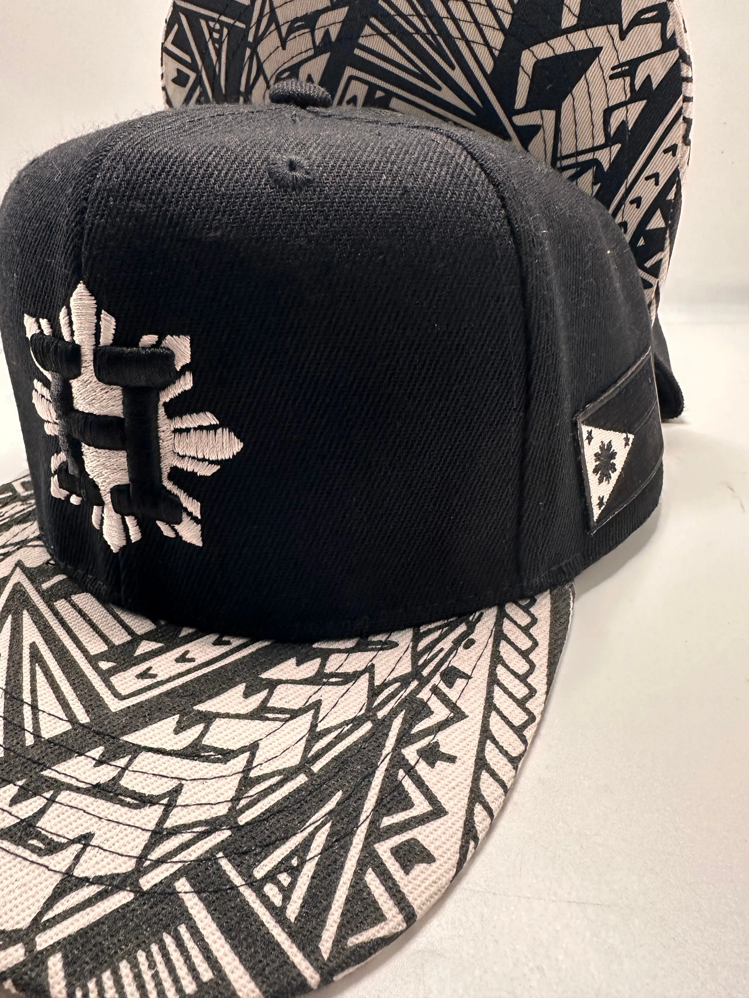 Houston Sun Philippines Black PuFF Tribal FILIPINO FLAG SNAPBACK