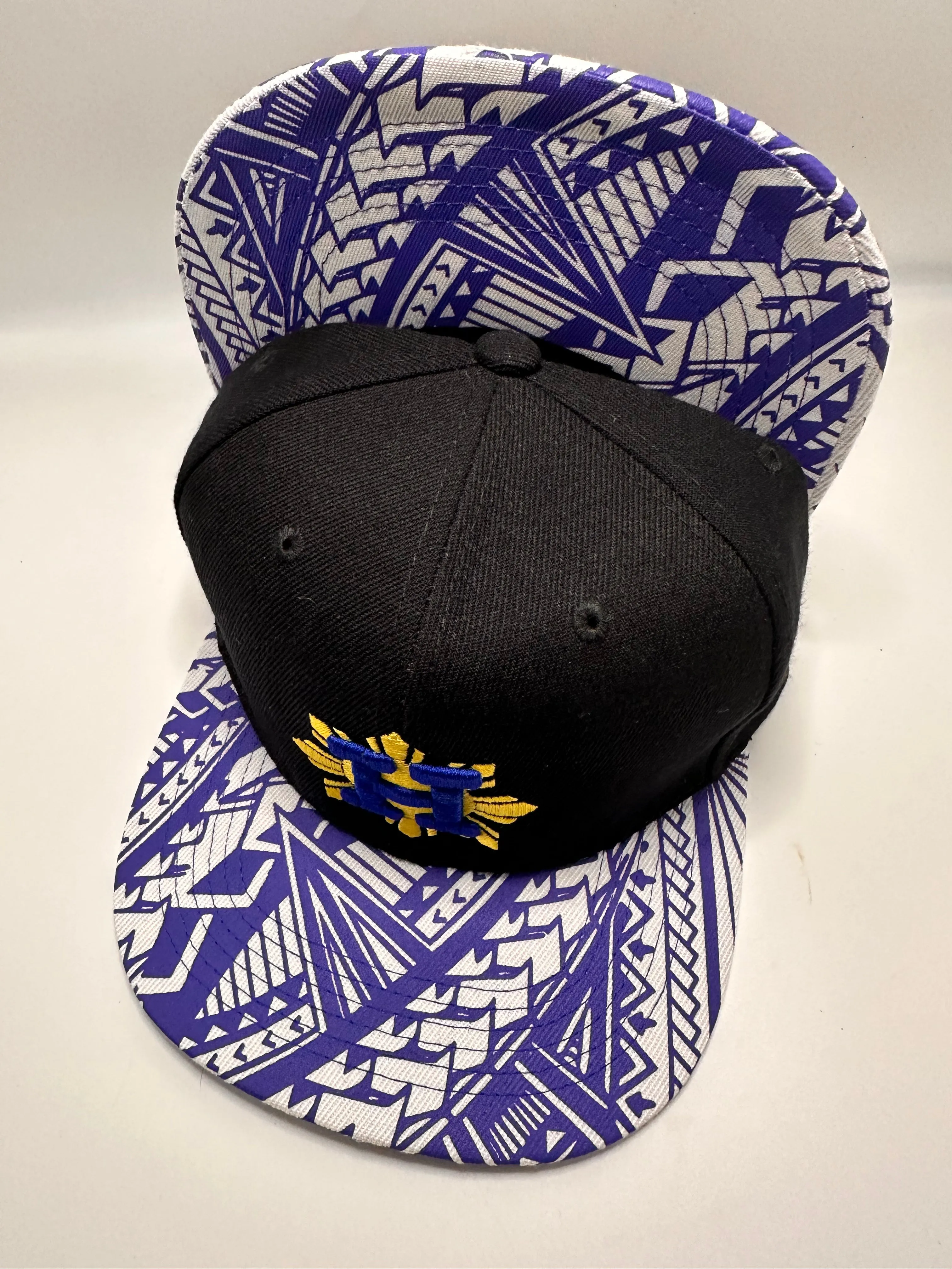 Houston Sun Philippines Blue Tribal FILIPINO FLAG SNAPBACK