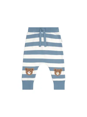 Huxbaby Furry Hux Stripe Drop Crotch Pant