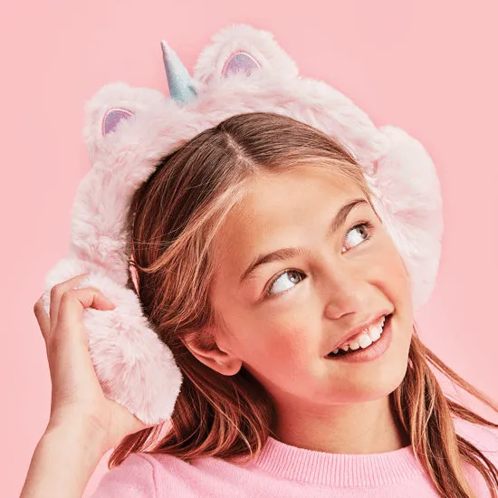 Iscream Unicorn Furry Earmuffs
