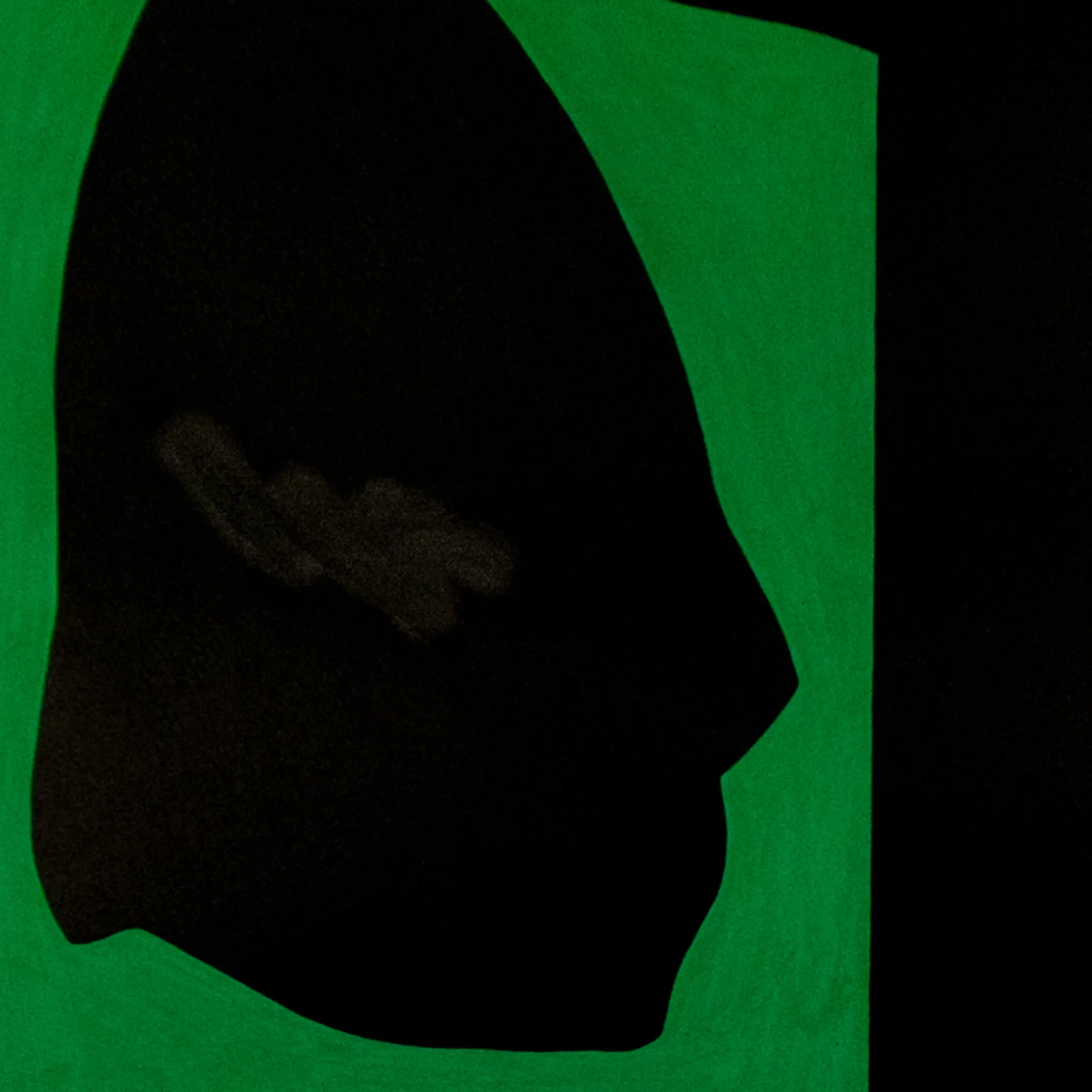 JACK YOUNGERMAN "GREEN AROUND" LITHO, 1968