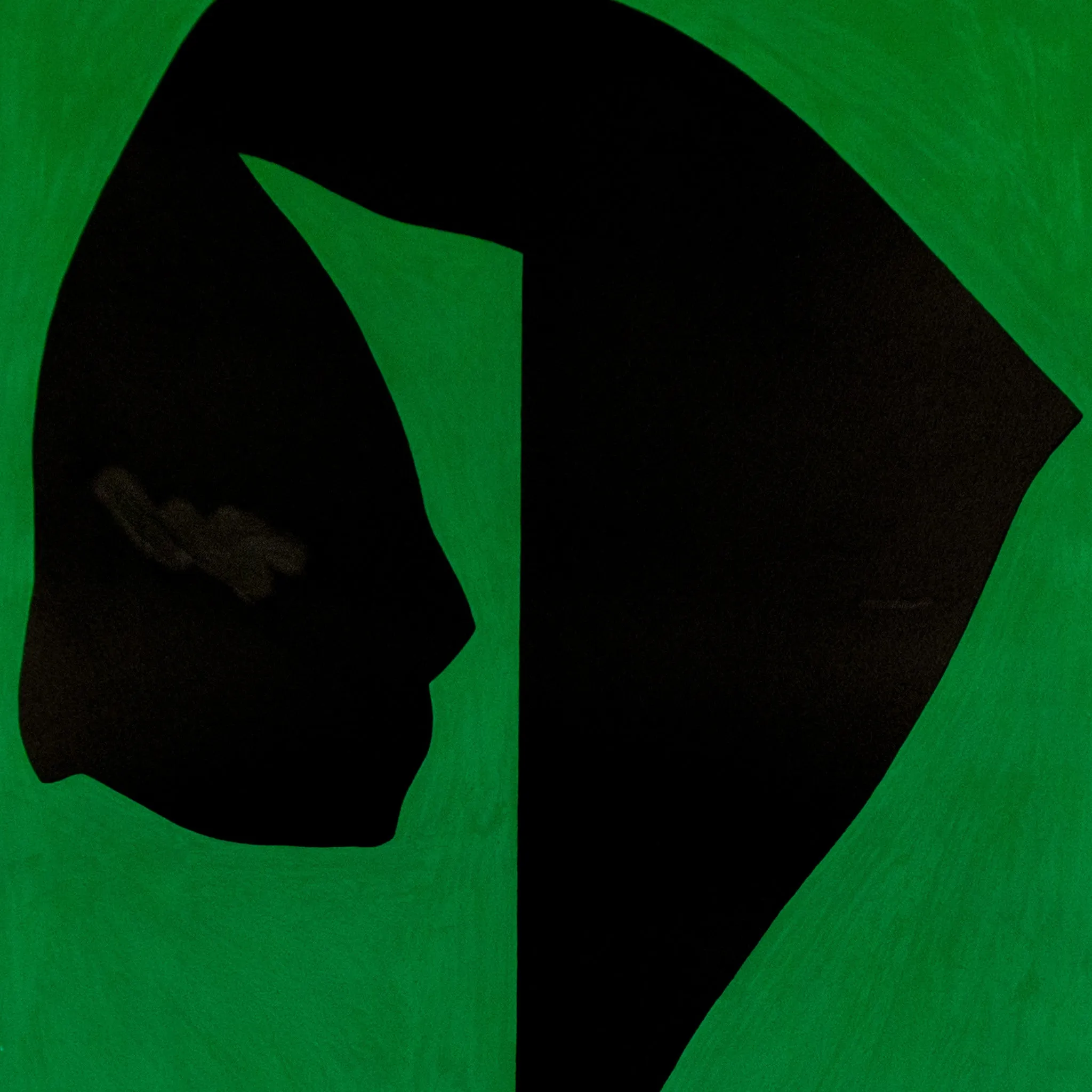 JACK YOUNGERMAN "GREEN AROUND" LITHO, 1968