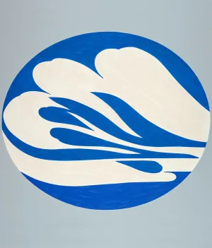 JACK YOUNGERMAN "UKIYO-E BLUE CHALK" SCREENPRINT, 1976