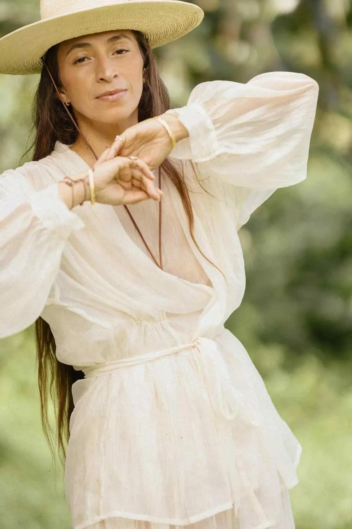 Jasmine Sheer Kimono