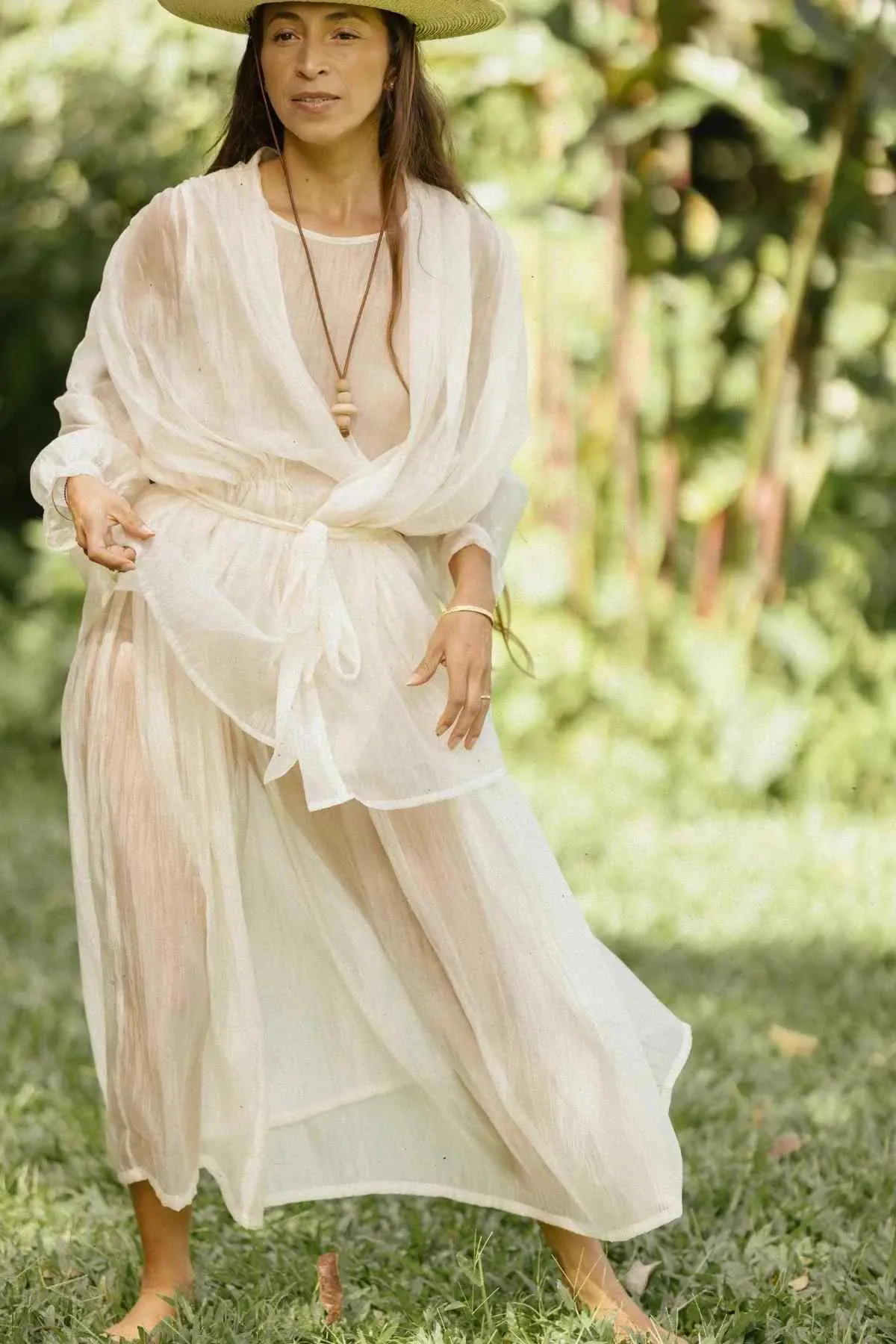 Jasmine Sheer Kimono