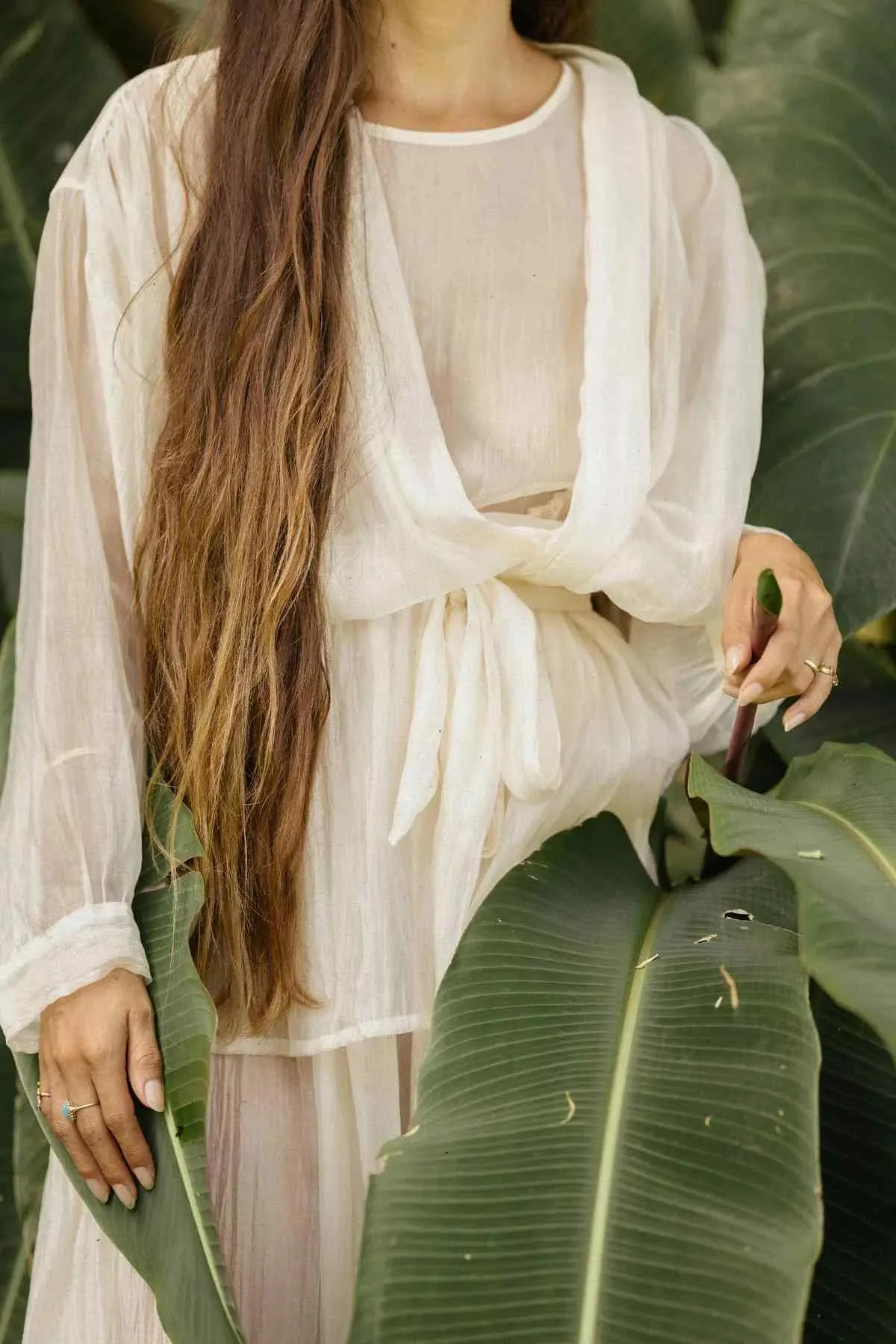 Jasmine Sheer Kimono