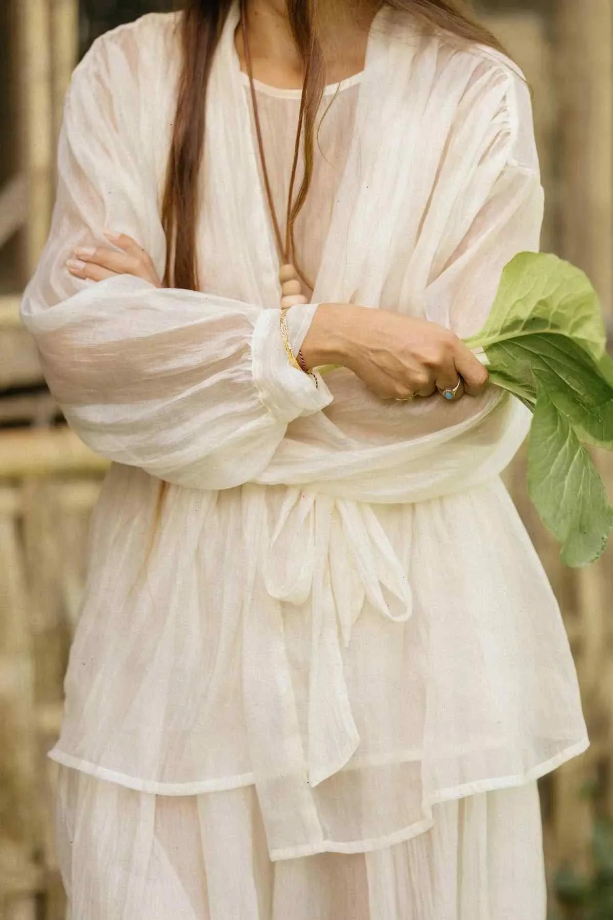 Jasmine Sheer Kimono