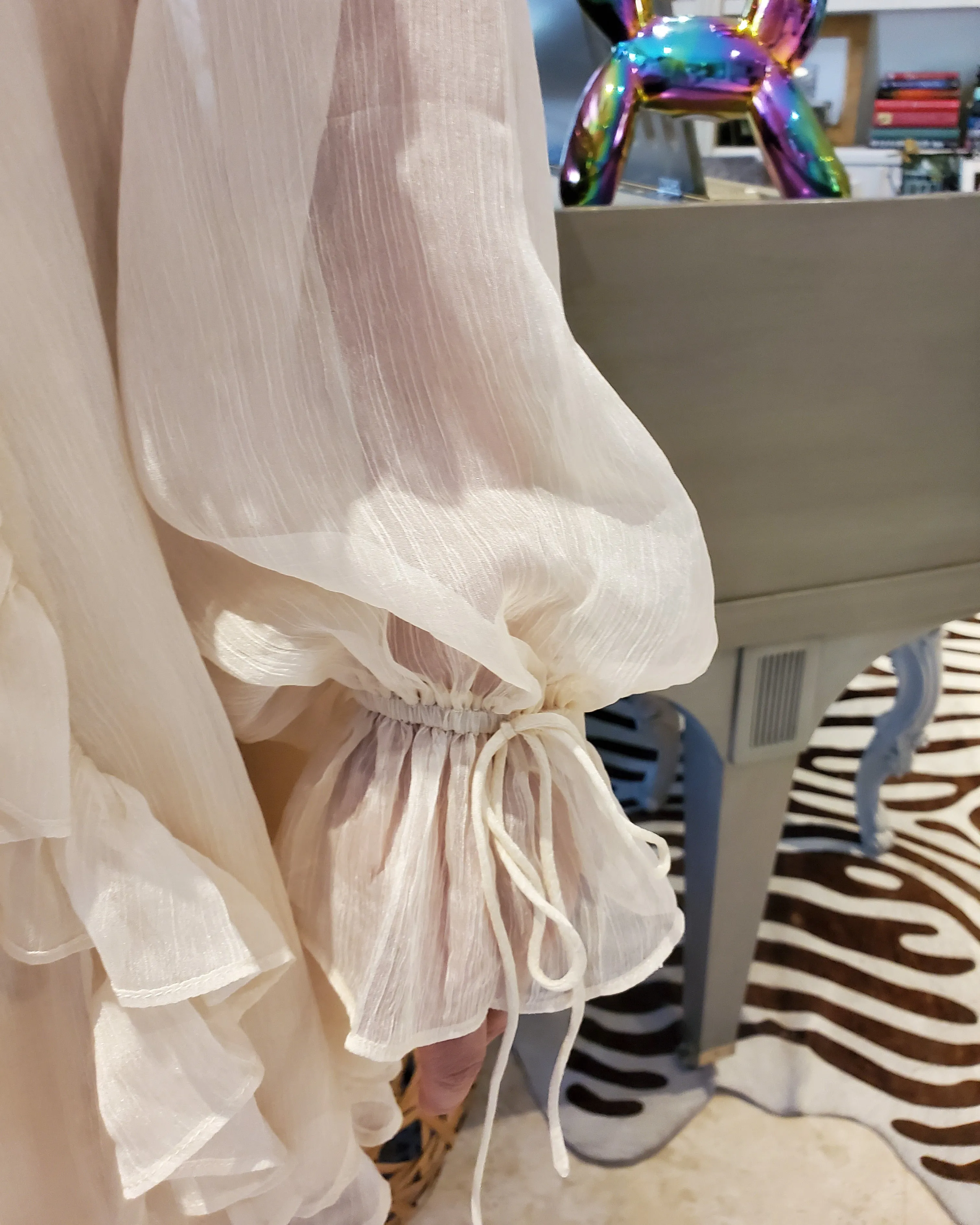 JESSICA RUFFLE DRESS