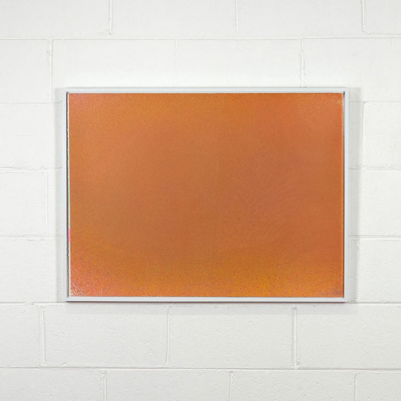 JULES OLITSKI "GRAPHIC SUITE #2" (ORANGE) SILKSCREEN 1970