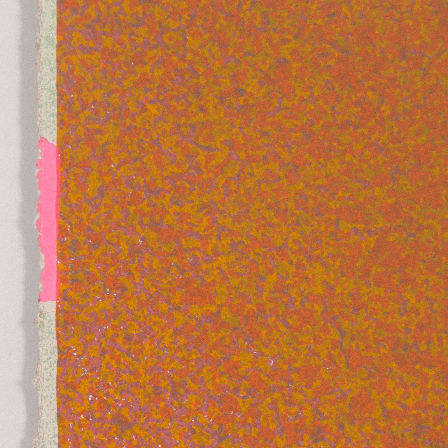 JULES OLITSKI "GRAPHIC SUITE #2" (ORANGE) SILKSCREEN 1970