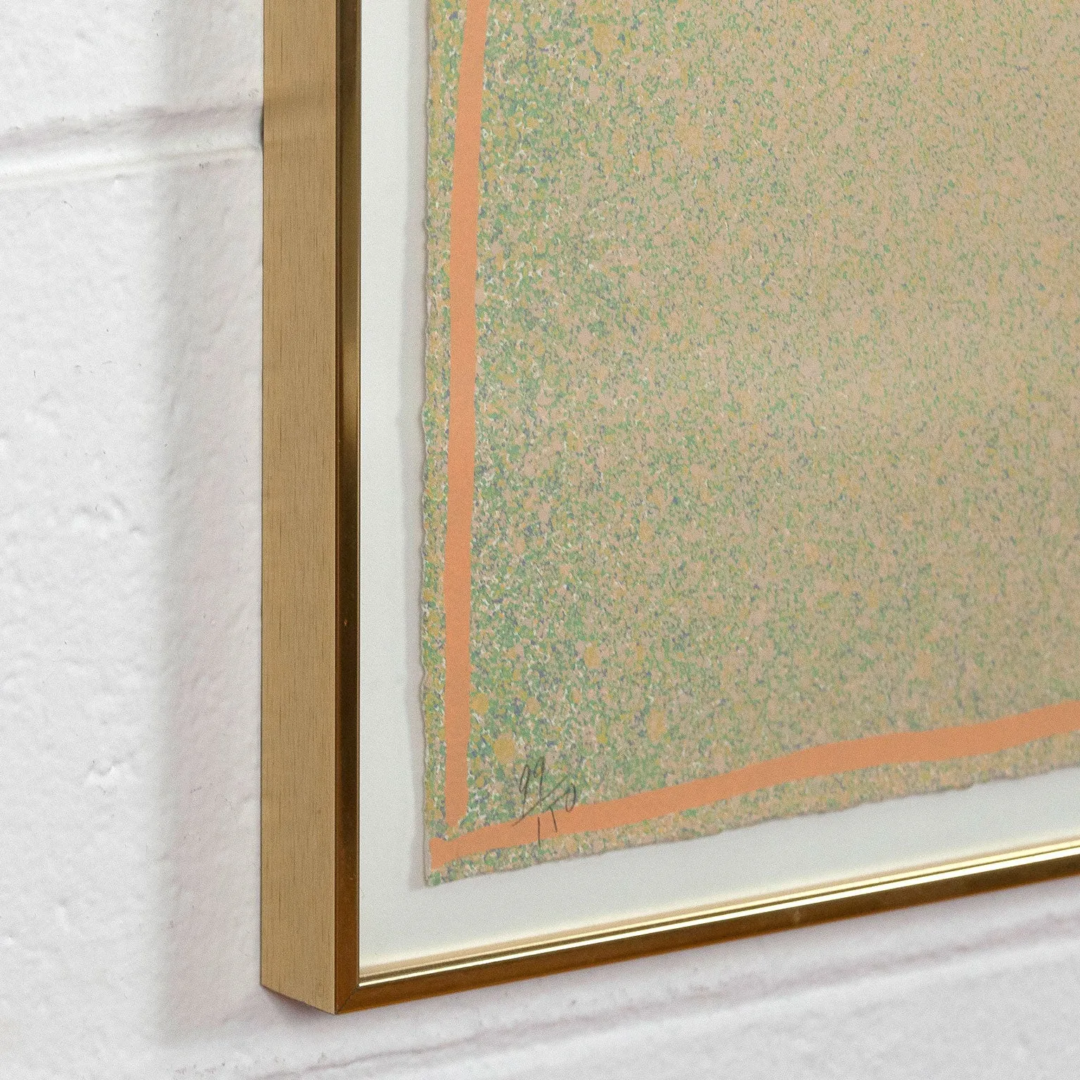 JULES OLITSKI "GRAPHIC SUITE I" (YELLOW/GREEN) SILKSCREEN 1970