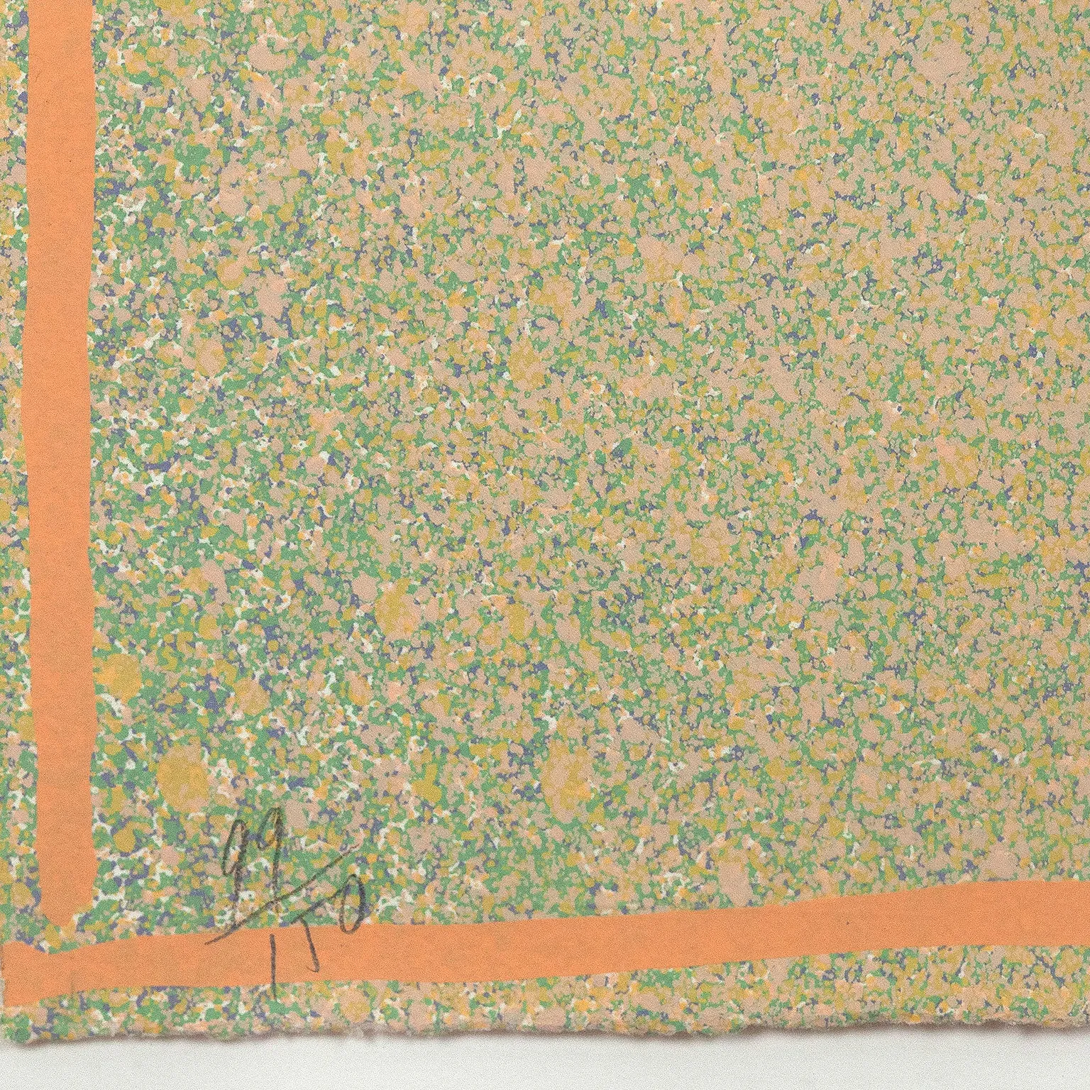 JULES OLITSKI "GRAPHIC SUITE I" (YELLOW/GREEN) SILKSCREEN 1970