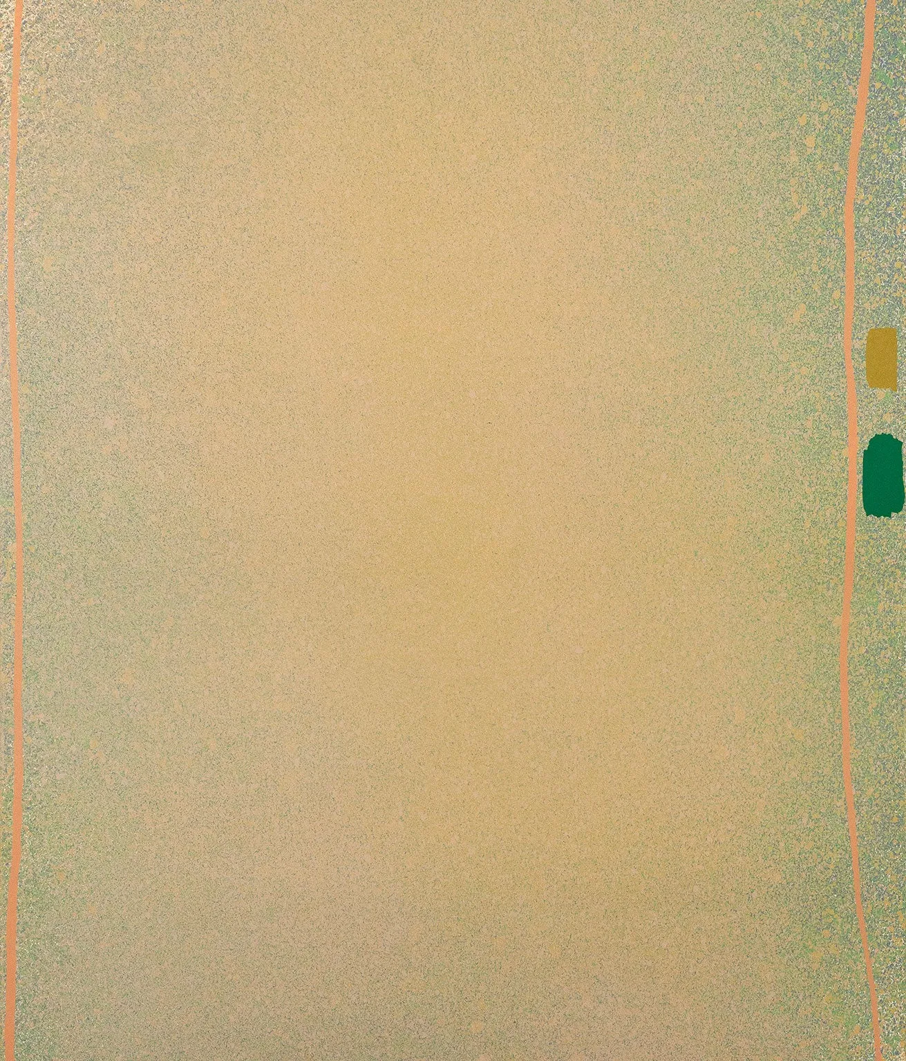 JULES OLITSKI "GRAPHIC SUITE I" (YELLOW/GREEN) SILKSCREEN 1970