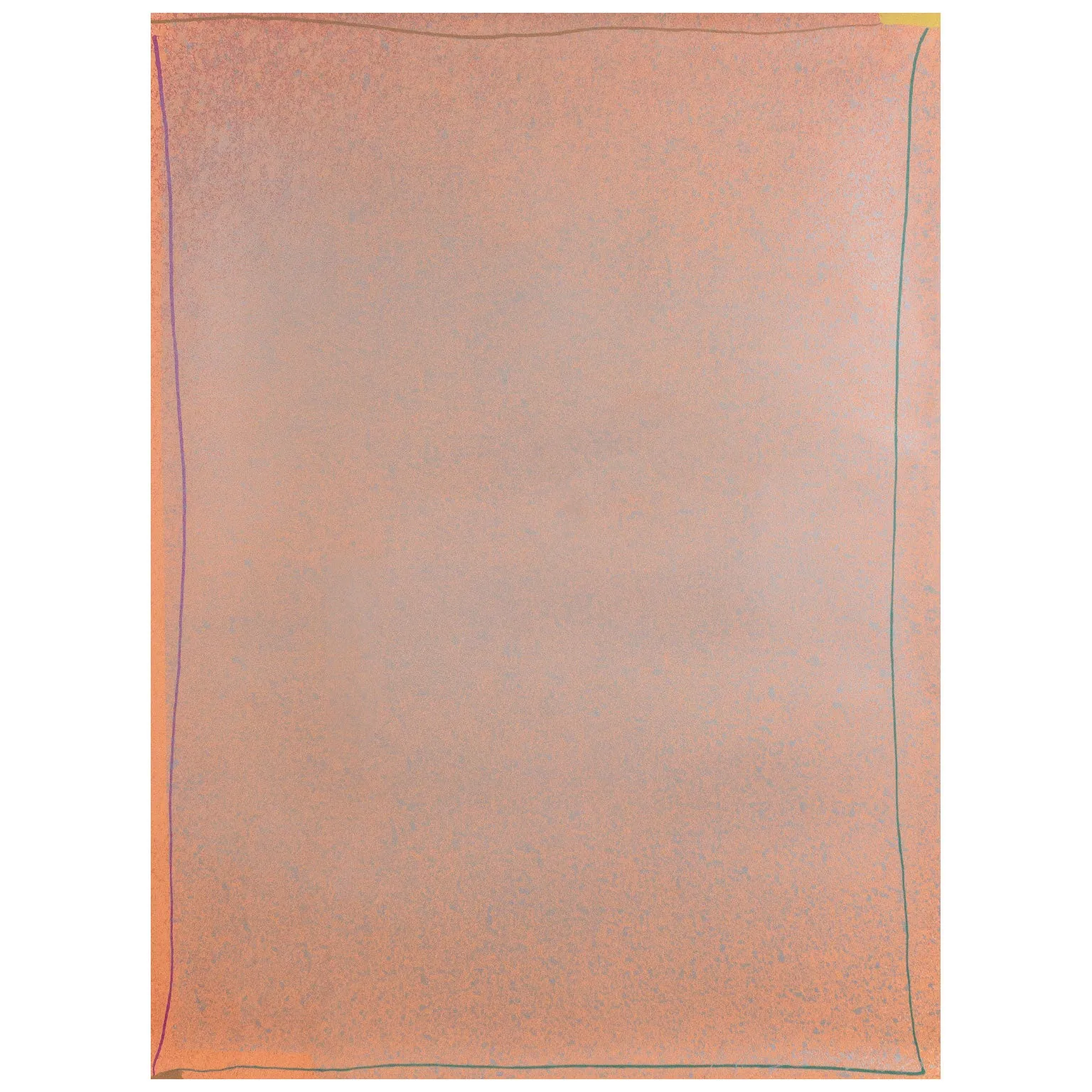JULES OLITSKI "ORANGE G" SILKSCREEN, 1970