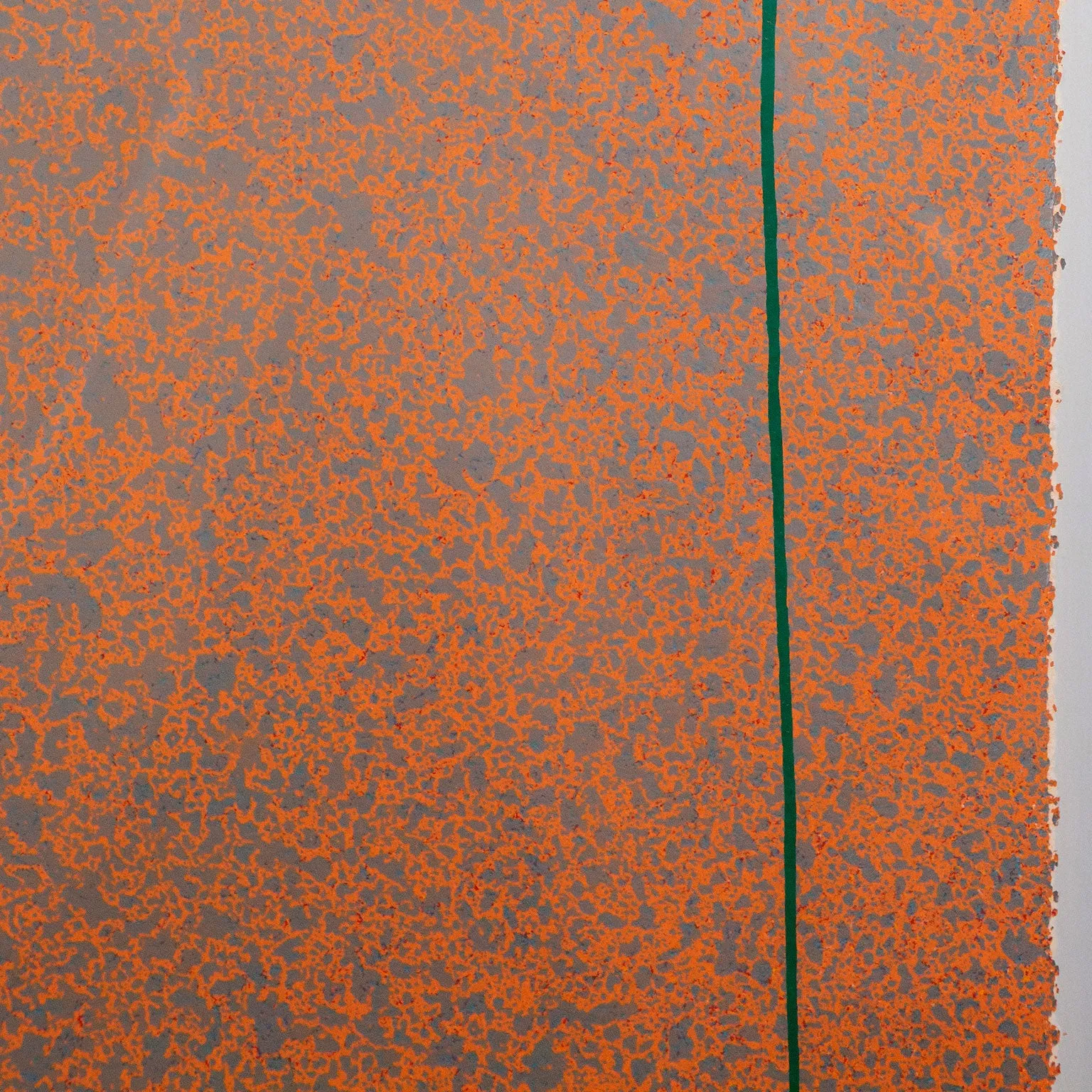 JULES OLITSKI "ORANGE G" SILKSCREEN, 1970