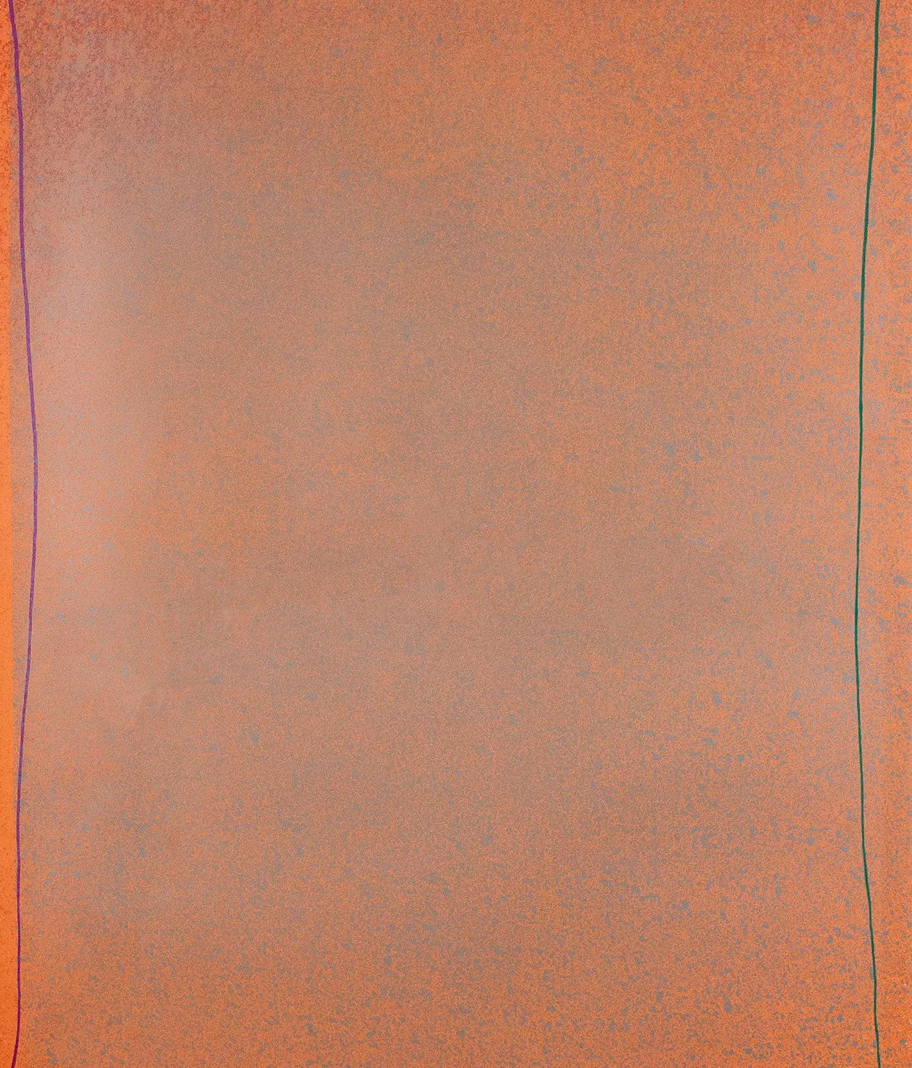 JULES OLITSKI "ORANGE G" SILKSCREEN, 1970