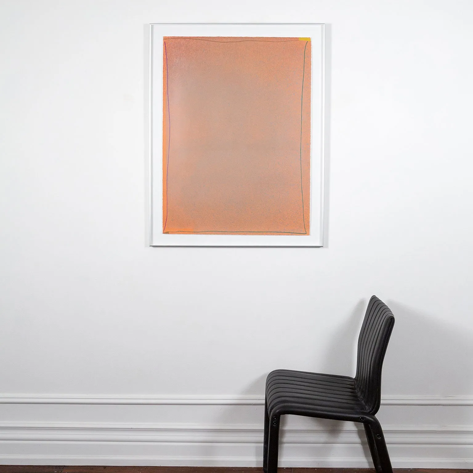 JULES OLITSKI "ORANGE G" SILKSCREEN, 1970