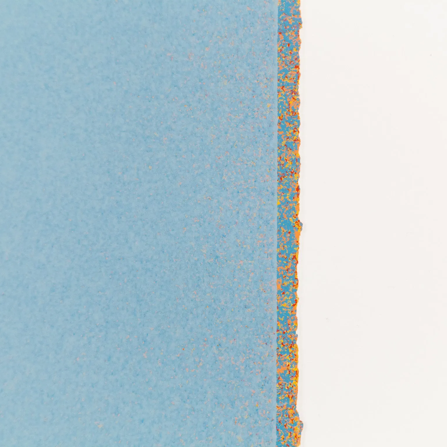 JULES OLITSKI "PALE BLUE" SILKSCREEN 1970