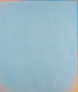 JULES OLITSKI "PALE BLUE" SILKSCREEN 1970