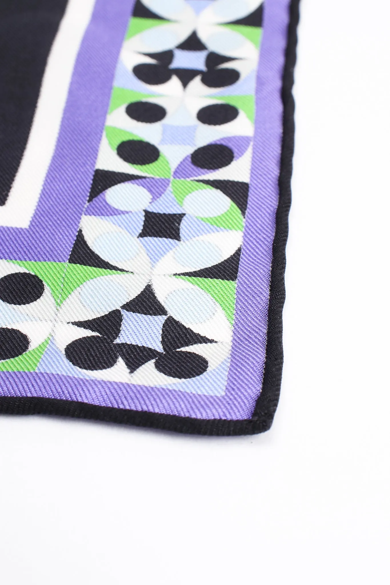 Kaleidoscope Print Silk Scarf