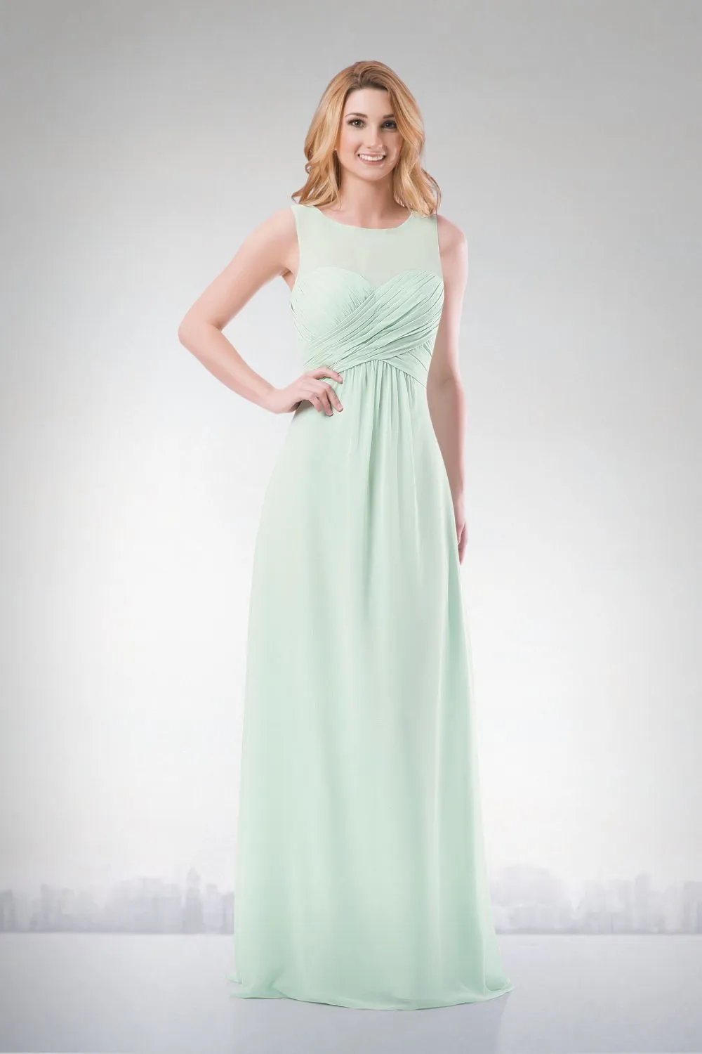 Kanali K Size 10 1717 Cornflower Bridesmaid Dress