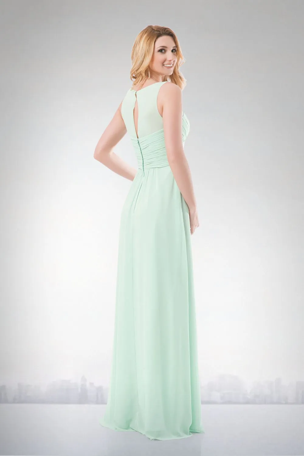 Kanali K Size 10 1717 Cornflower Bridesmaid Dress