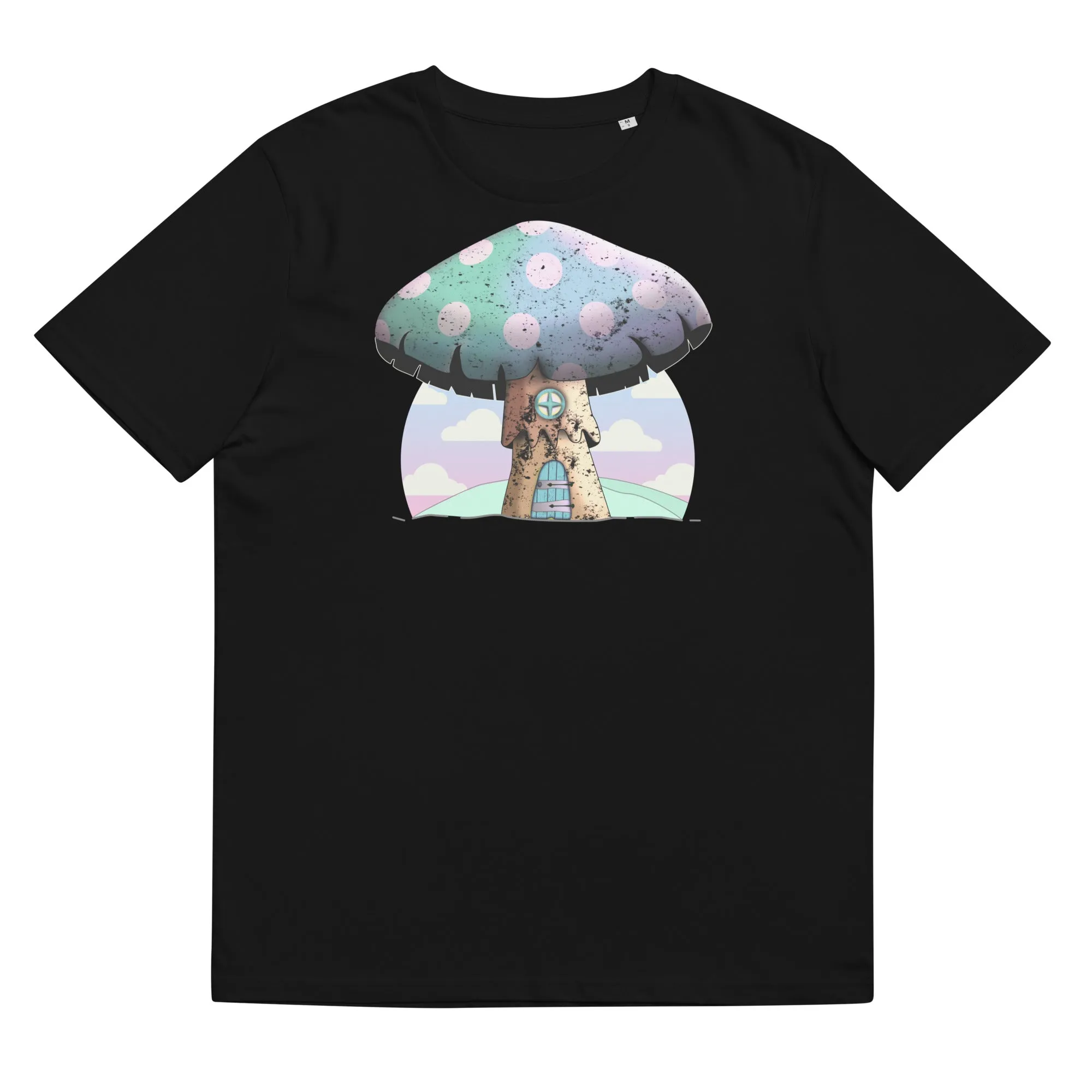 Kawaii Mushroom Organic T-shirt