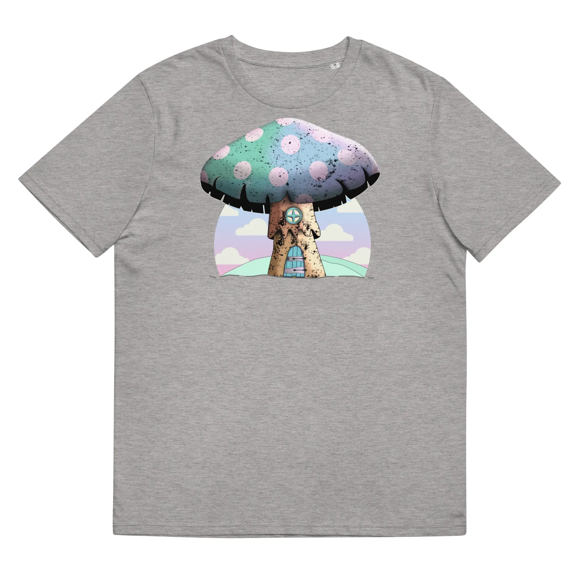 Kawaii Mushroom Organic T-shirt
