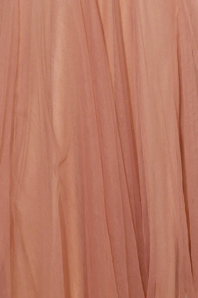Keeping It Smart Midi Skirt Lipstick