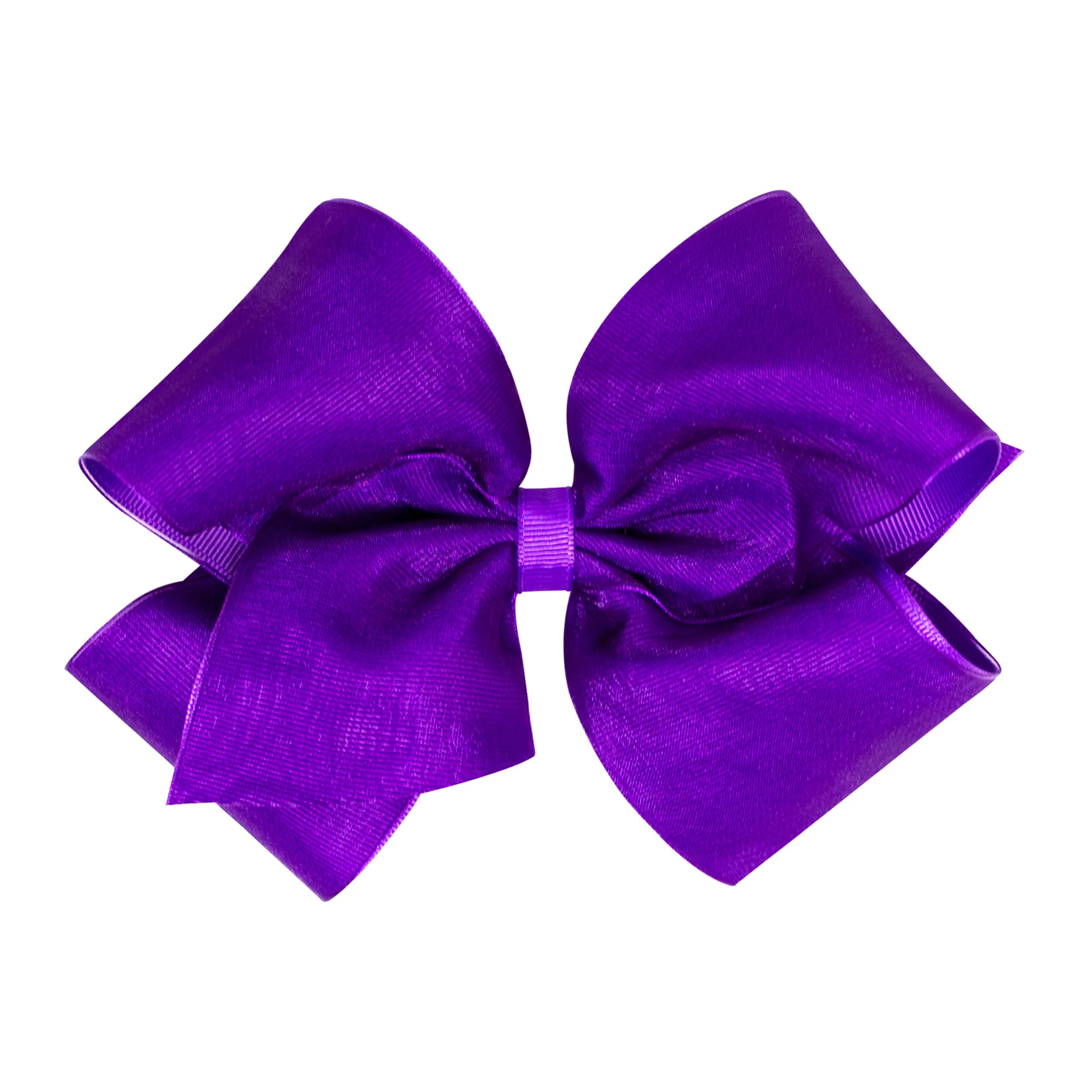 King Overlay Grosgrain Bow on Clippie