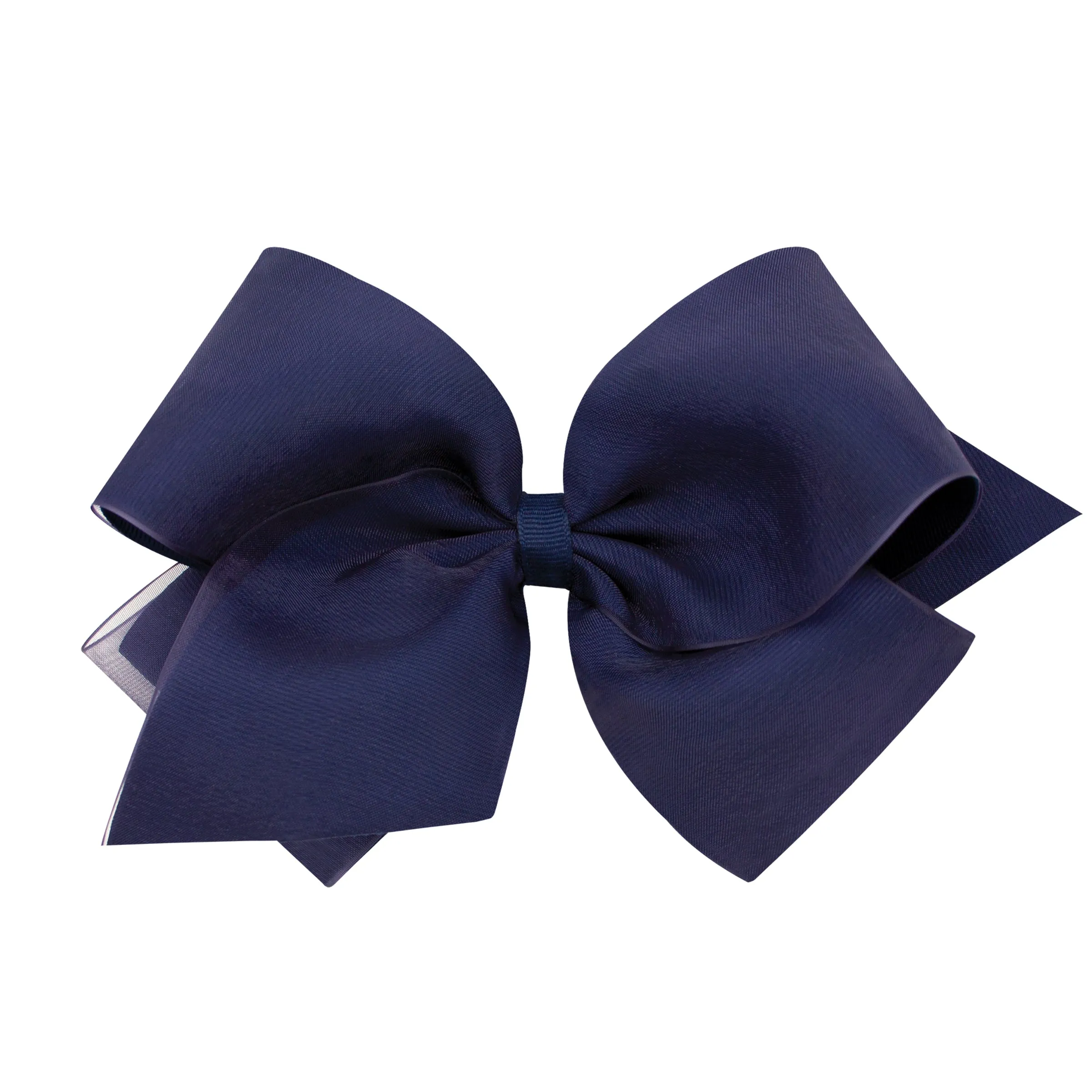 King Overlay Grosgrain Bow on Clippie
