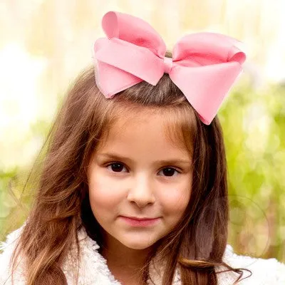 King Overlay Grosgrain Bow on Clippie