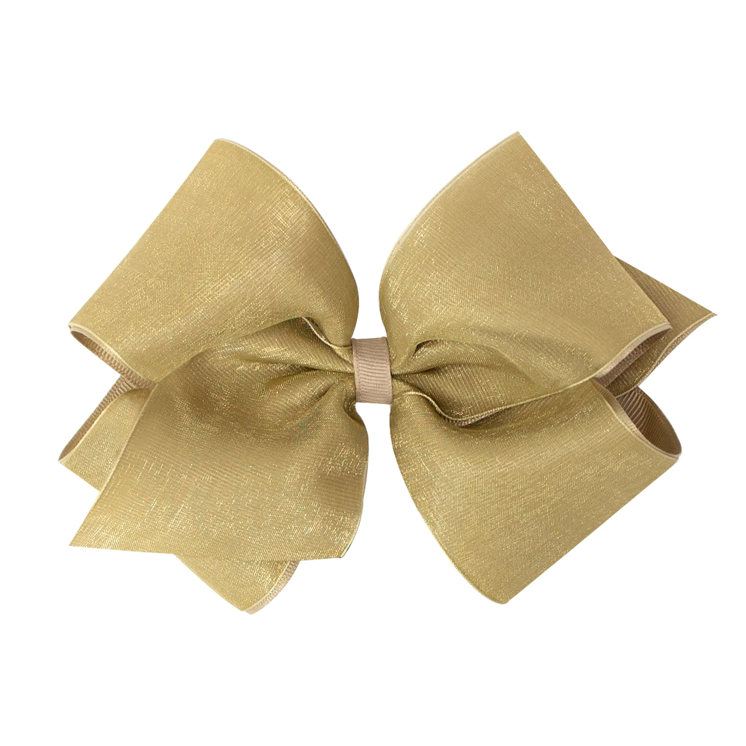 King Overlay Grosgrain Bow on Clippie