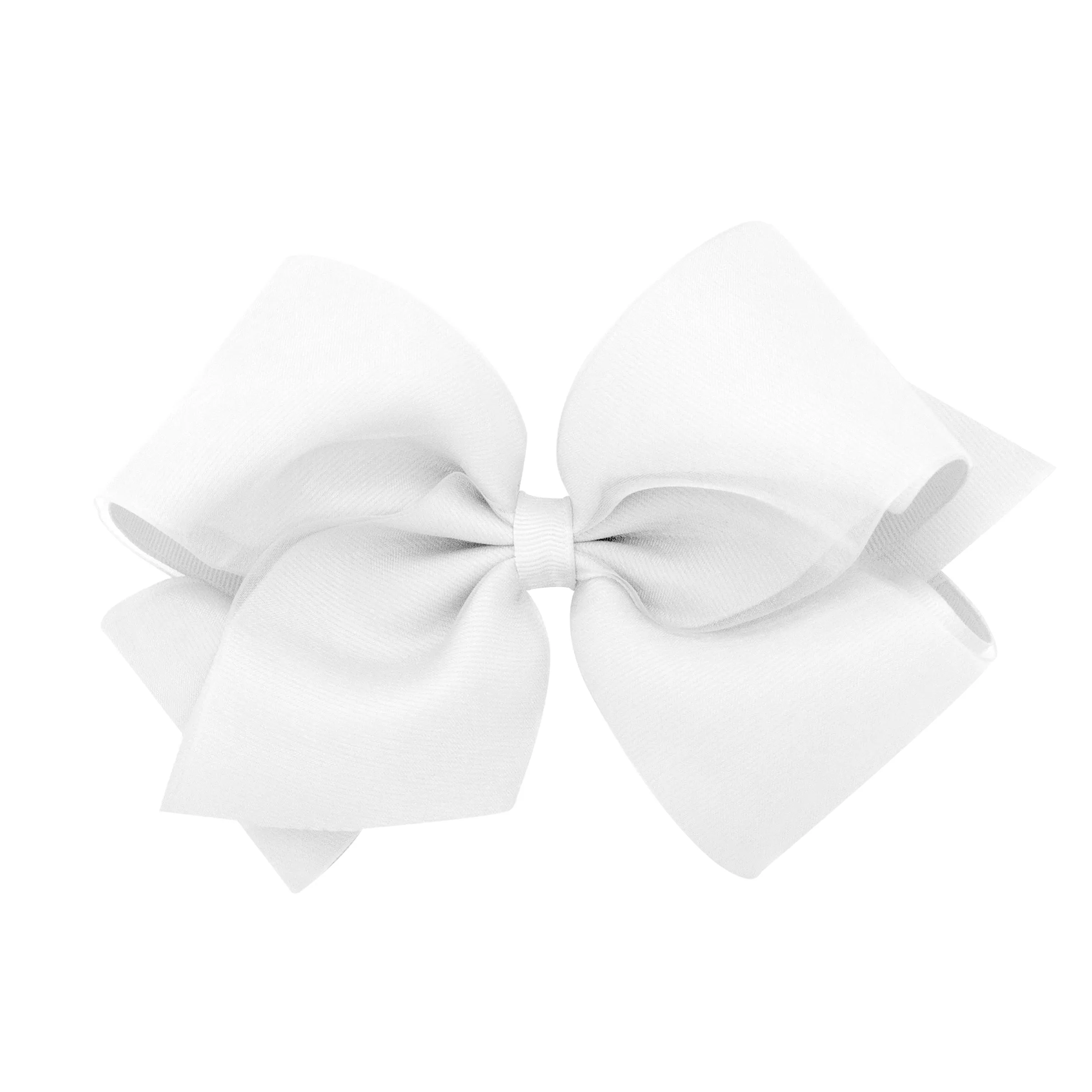 King Overlay Grosgrain Bow on Clippie