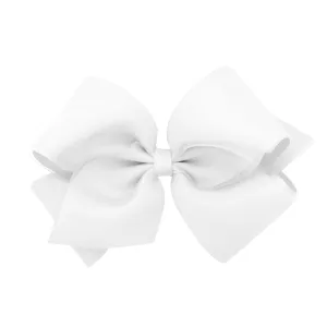King Overlay Grosgrain Bow on Clippie