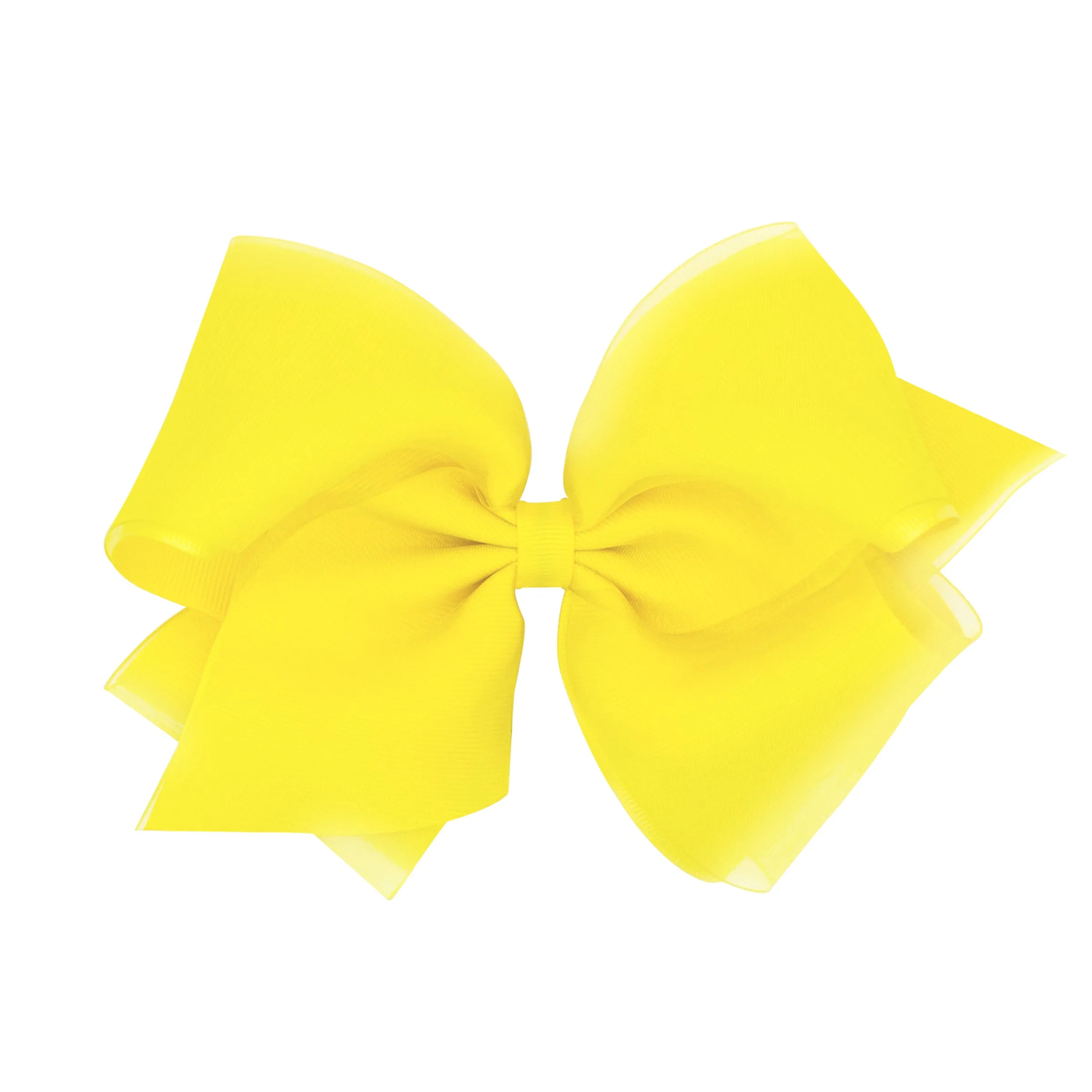 King Overlay Grosgrain Bow on Clippie