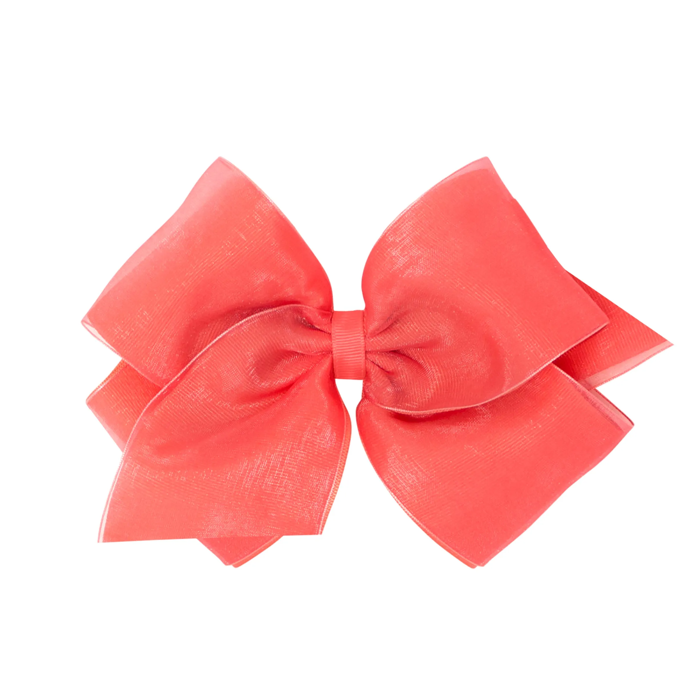 King Overlay Grosgrain Bow on Clippie