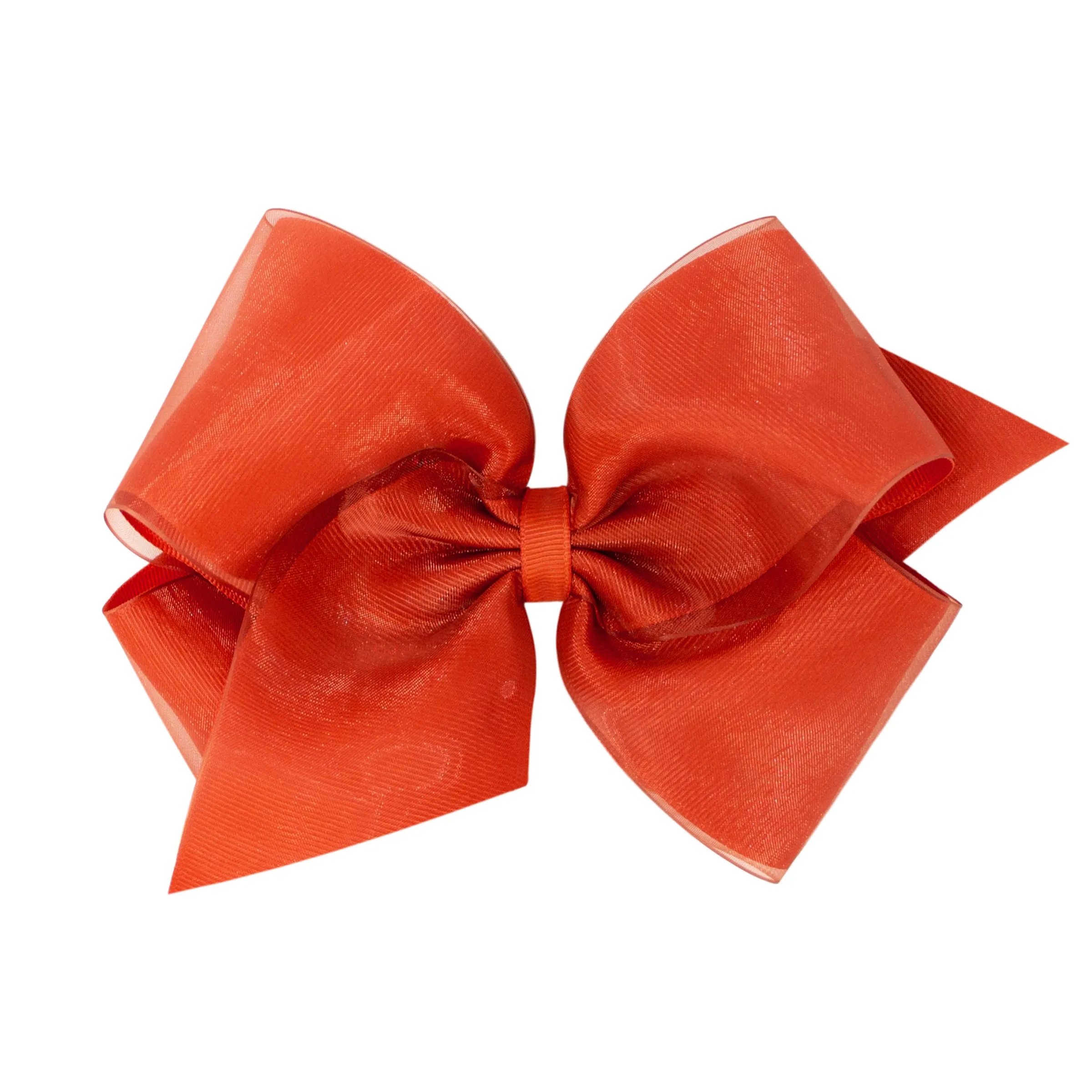 King Overlay Grosgrain Bow on Clippie