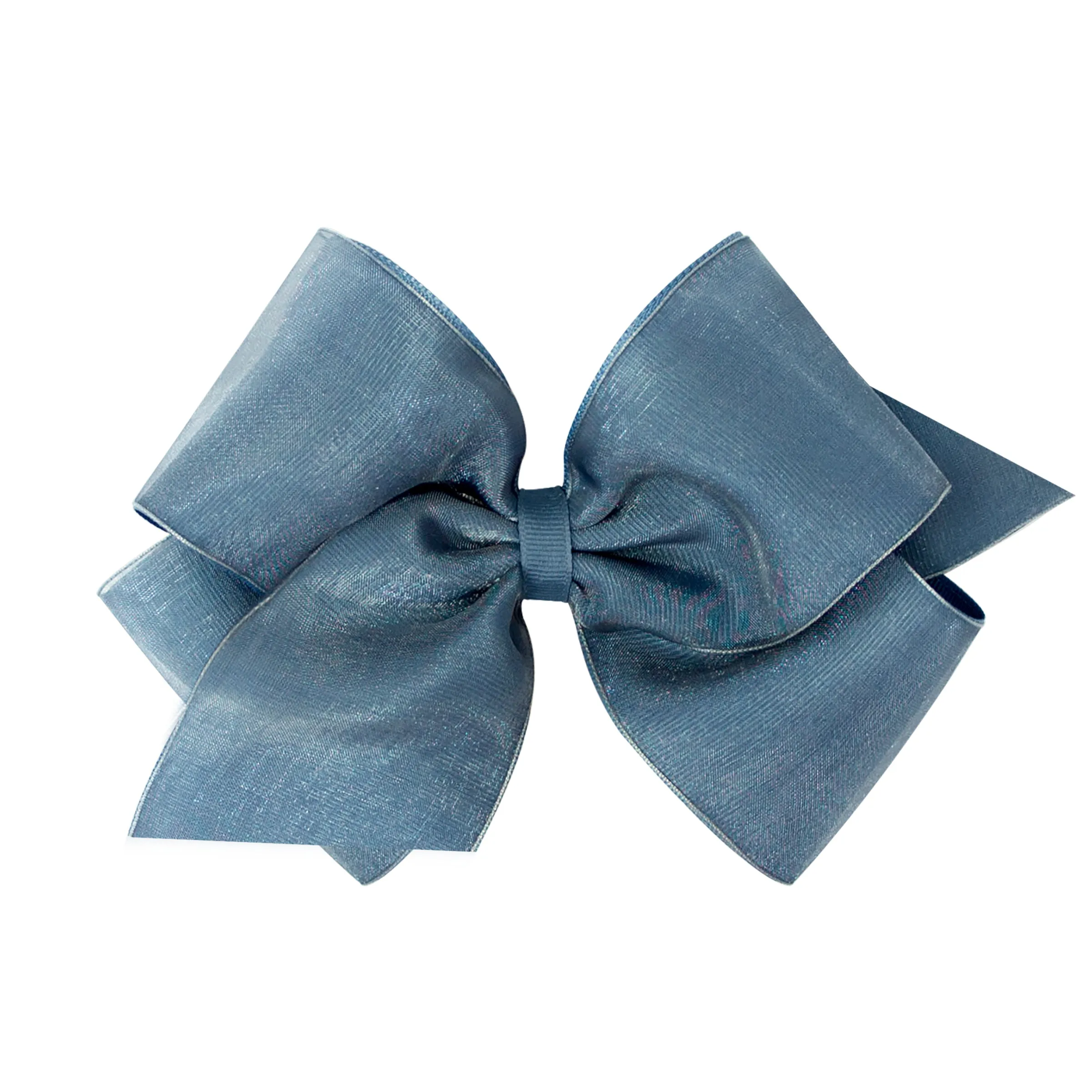 King Overlay Grosgrain Bow on Clippie