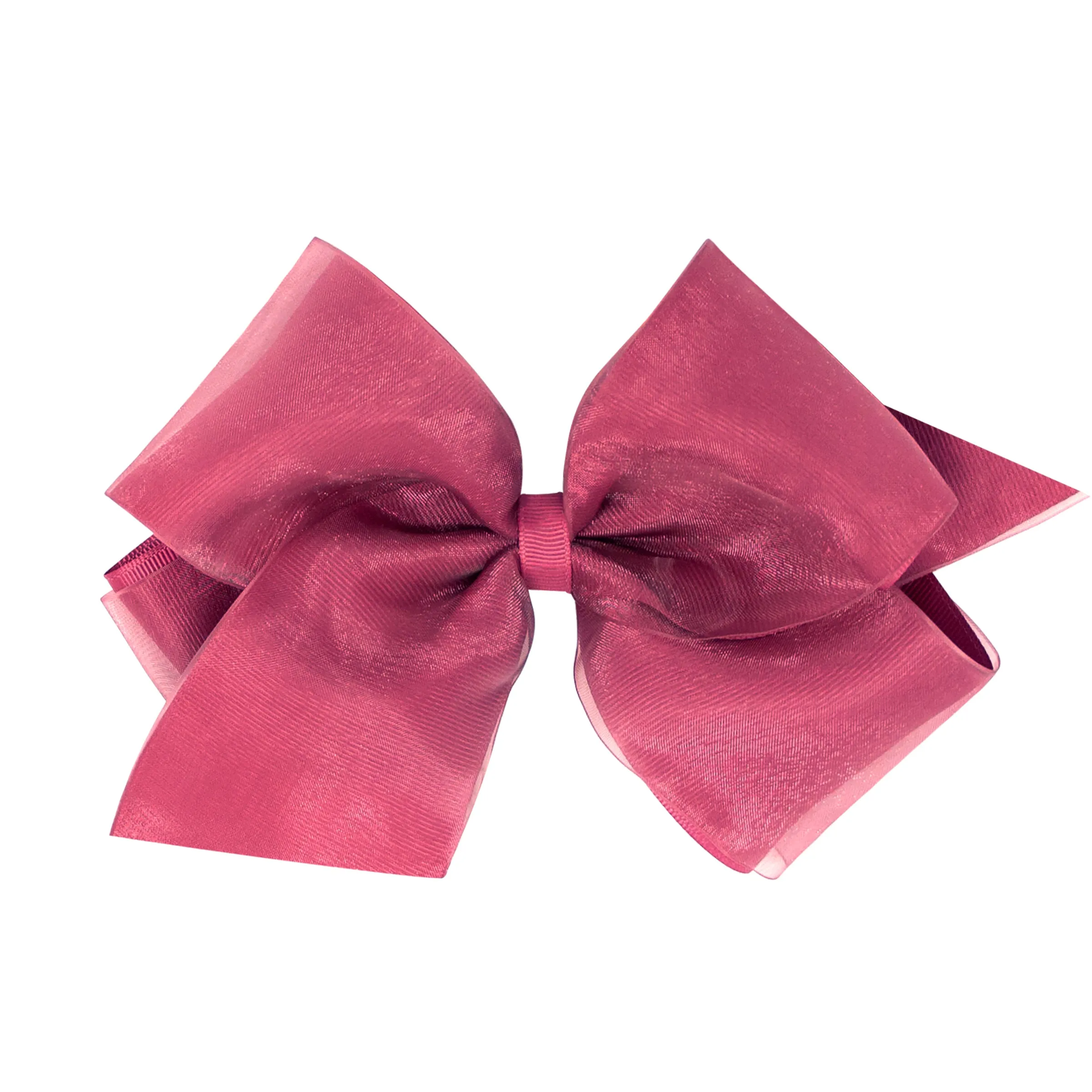 King Overlay Grosgrain Bow on Clippie