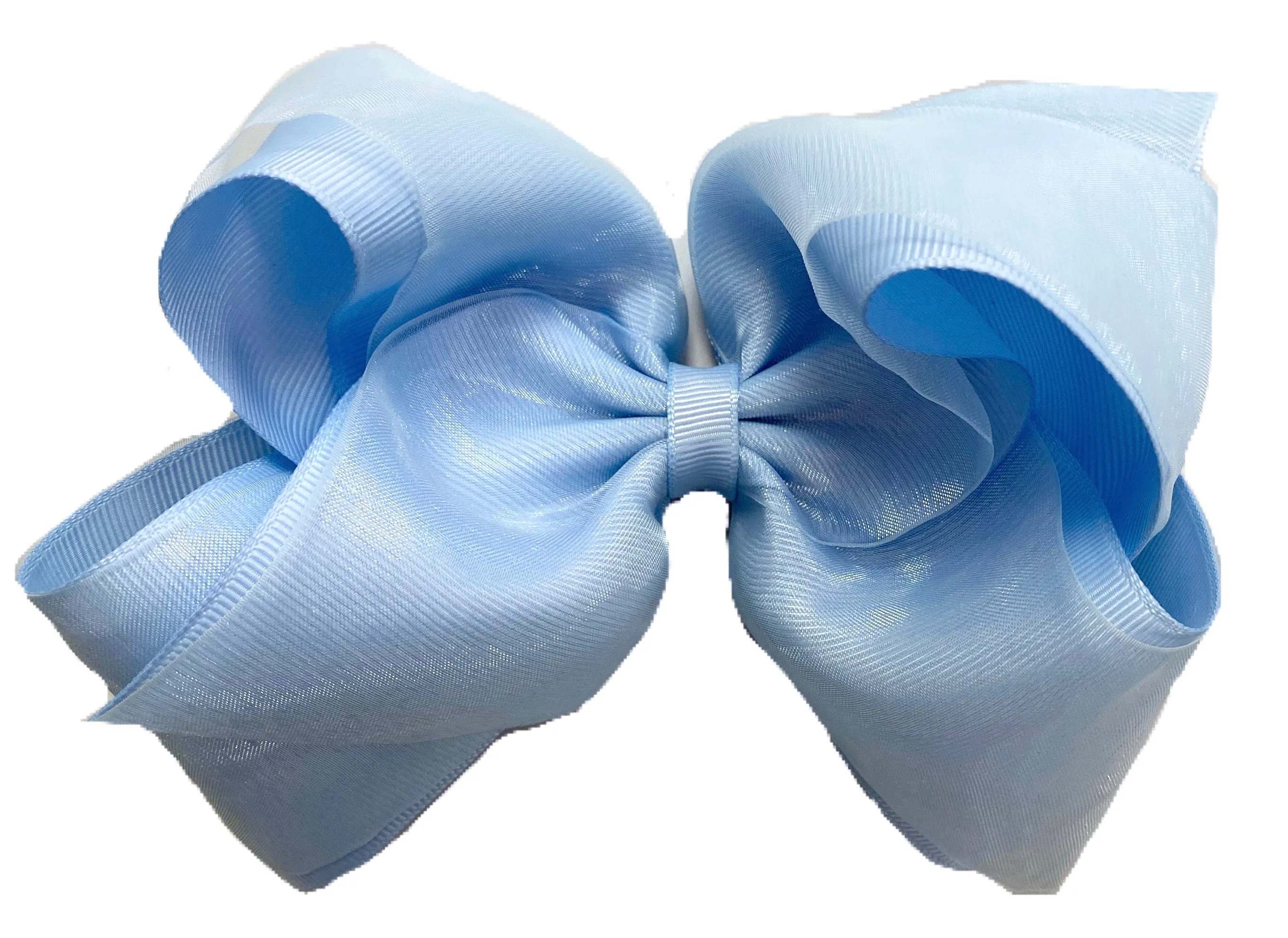 King Overlay Grosgrain Bow on Clippie