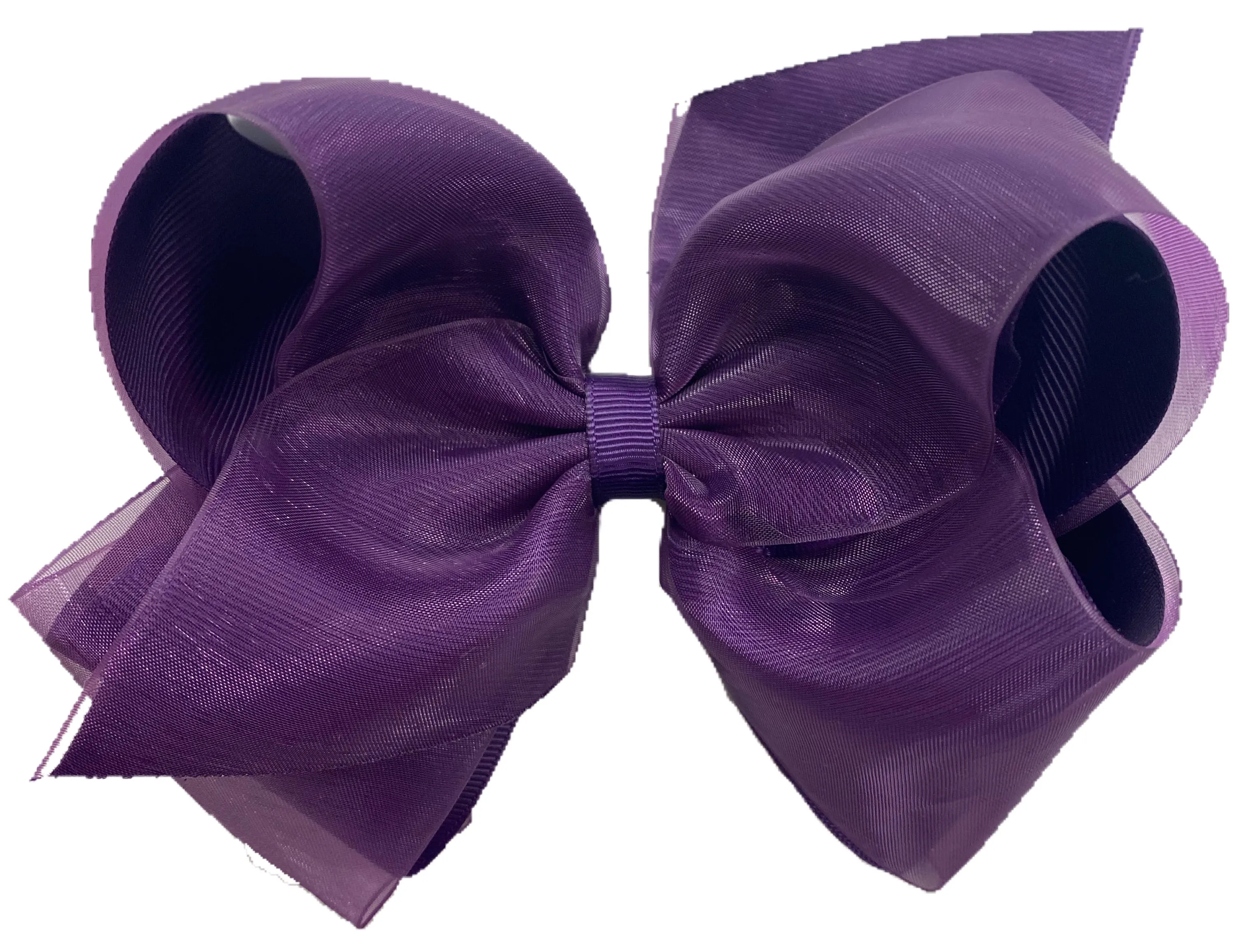 King Overlay Grosgrain Bow on Clippie